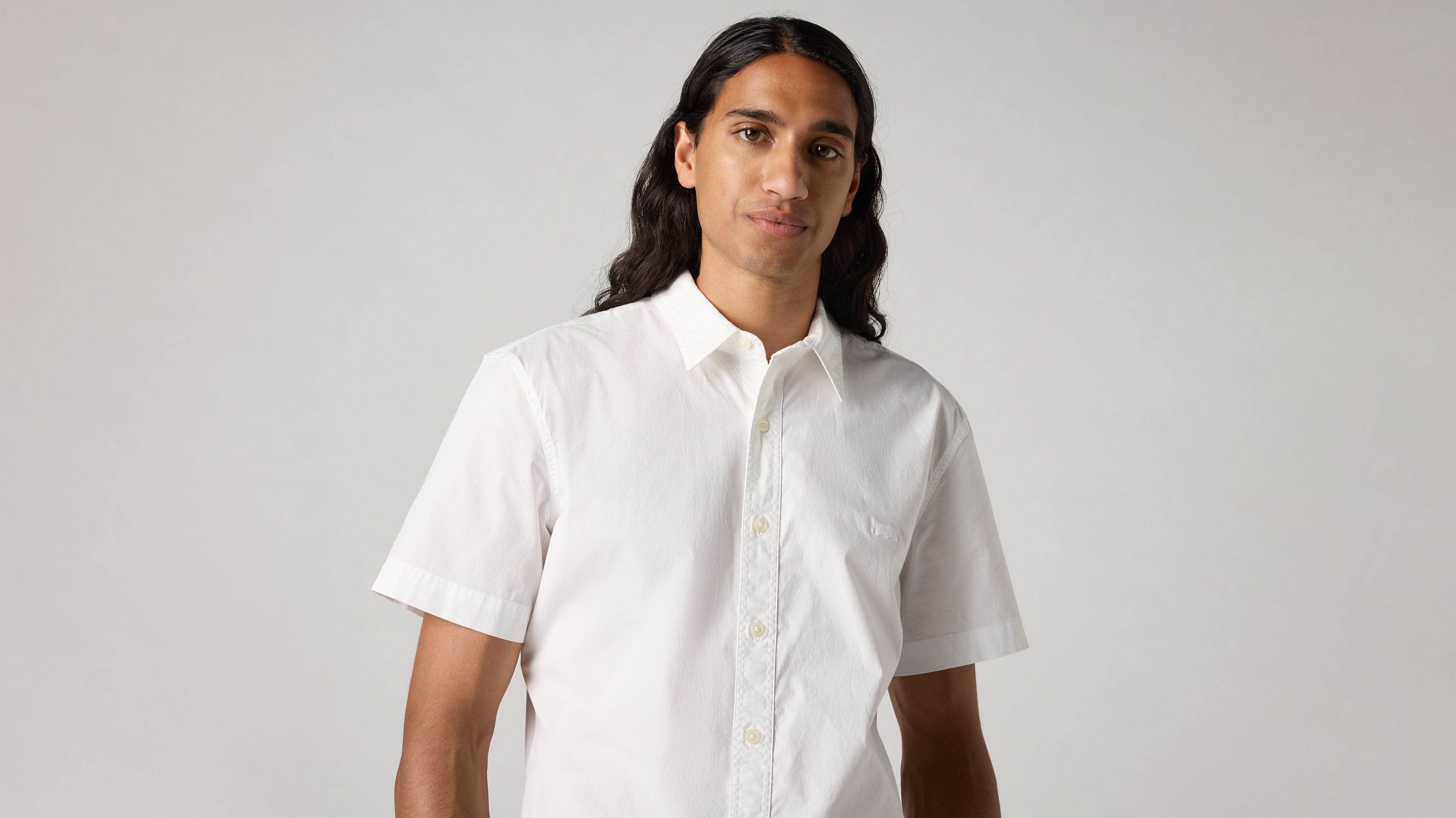 Short Sleeve Battery Housemark Slim Fit Shirt 4