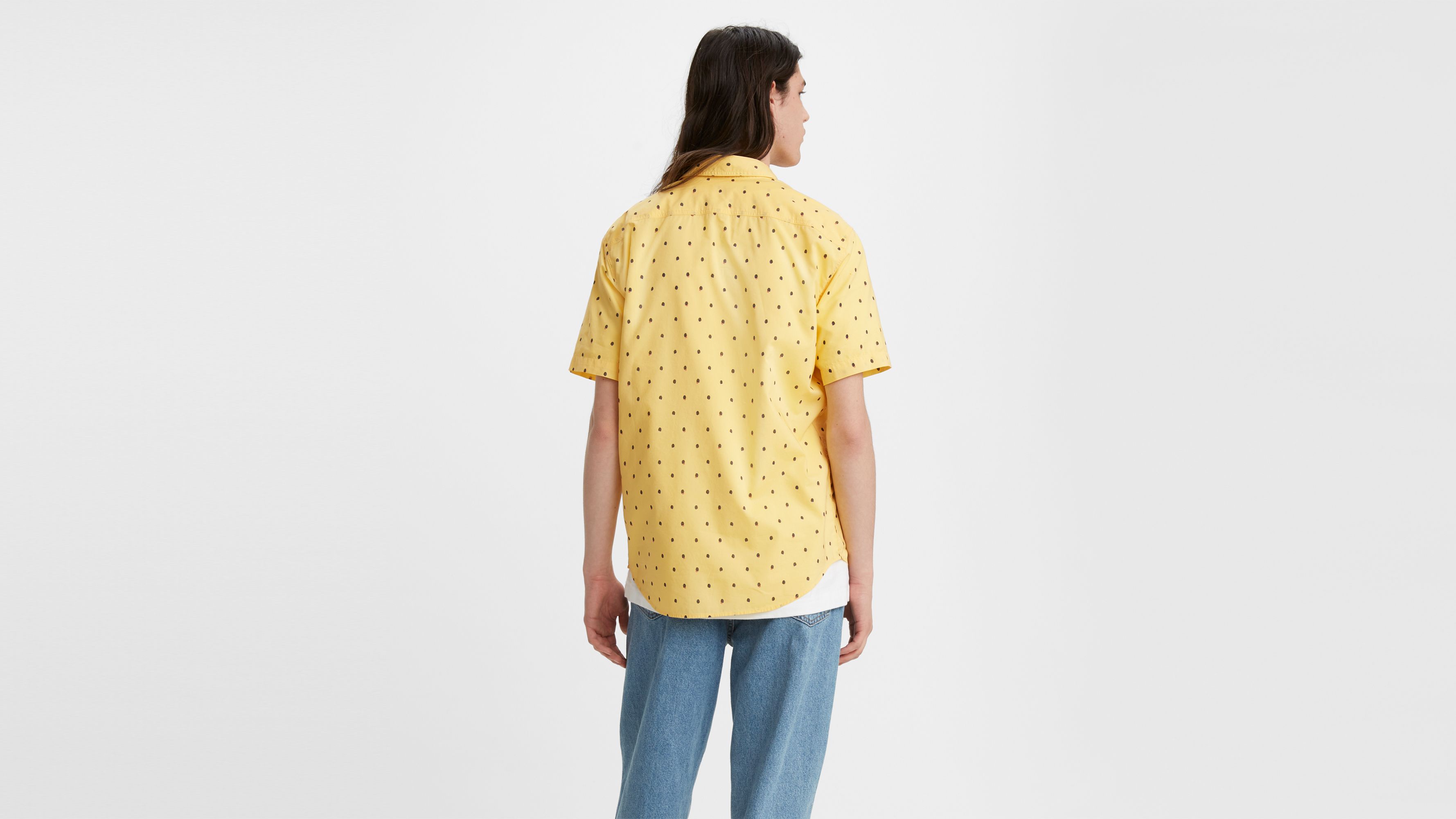 Sunset One Pocket Short Sleeve Button-Up Shirt 2
