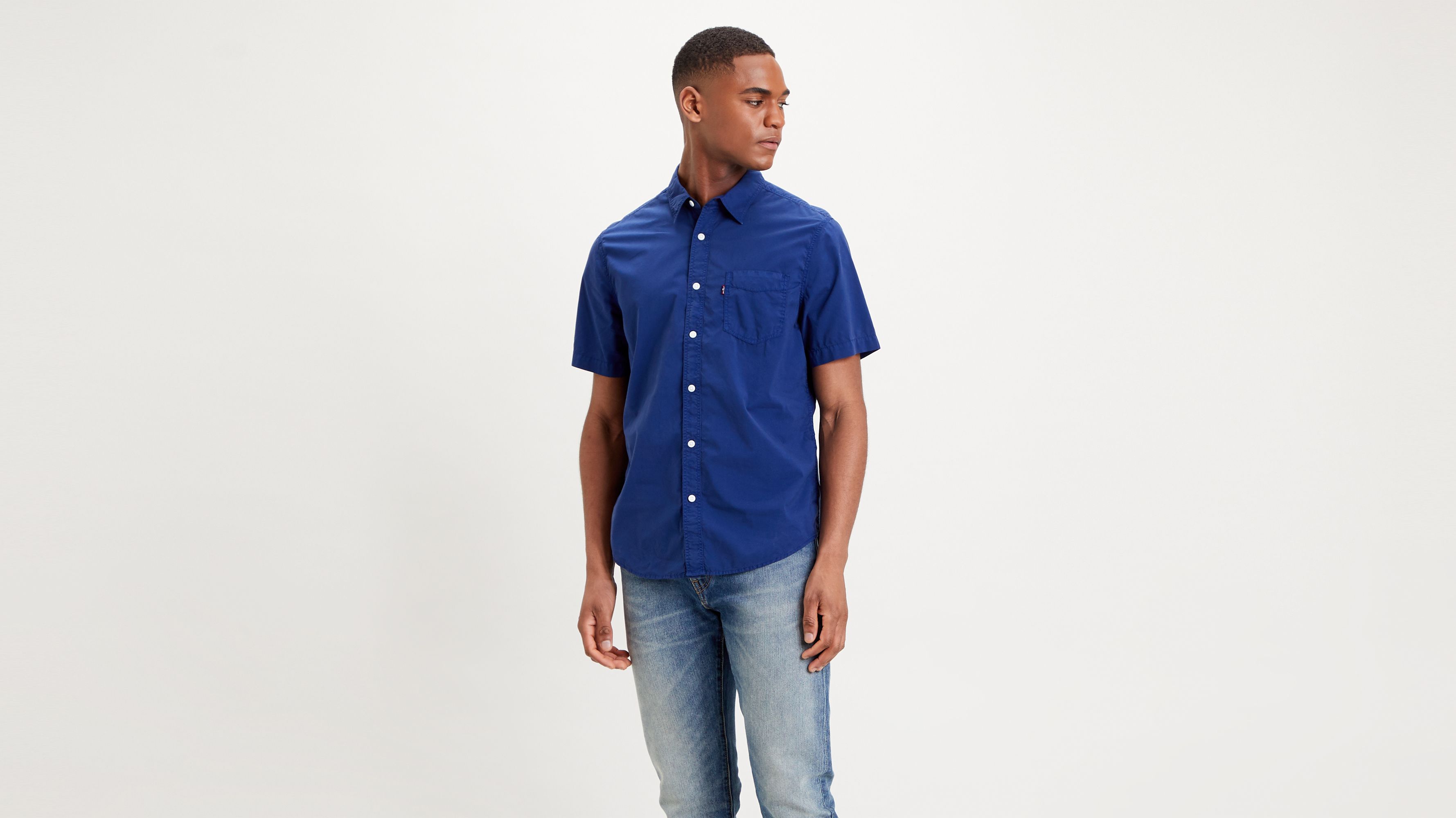 Camisa Sunset Standard con 1 bolsillo 1