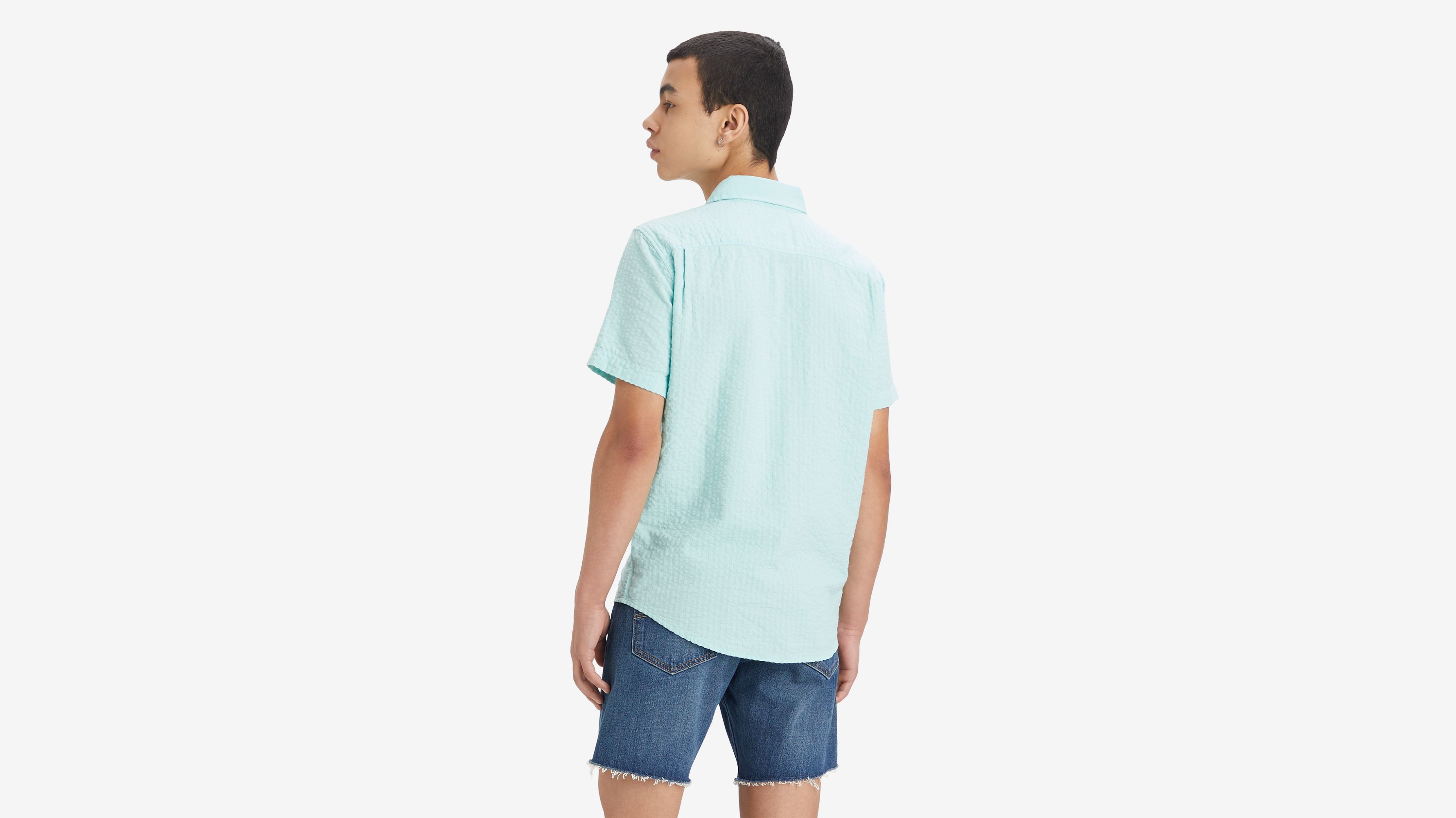 Short Sleeve Sunset One Pocket Shirt 3