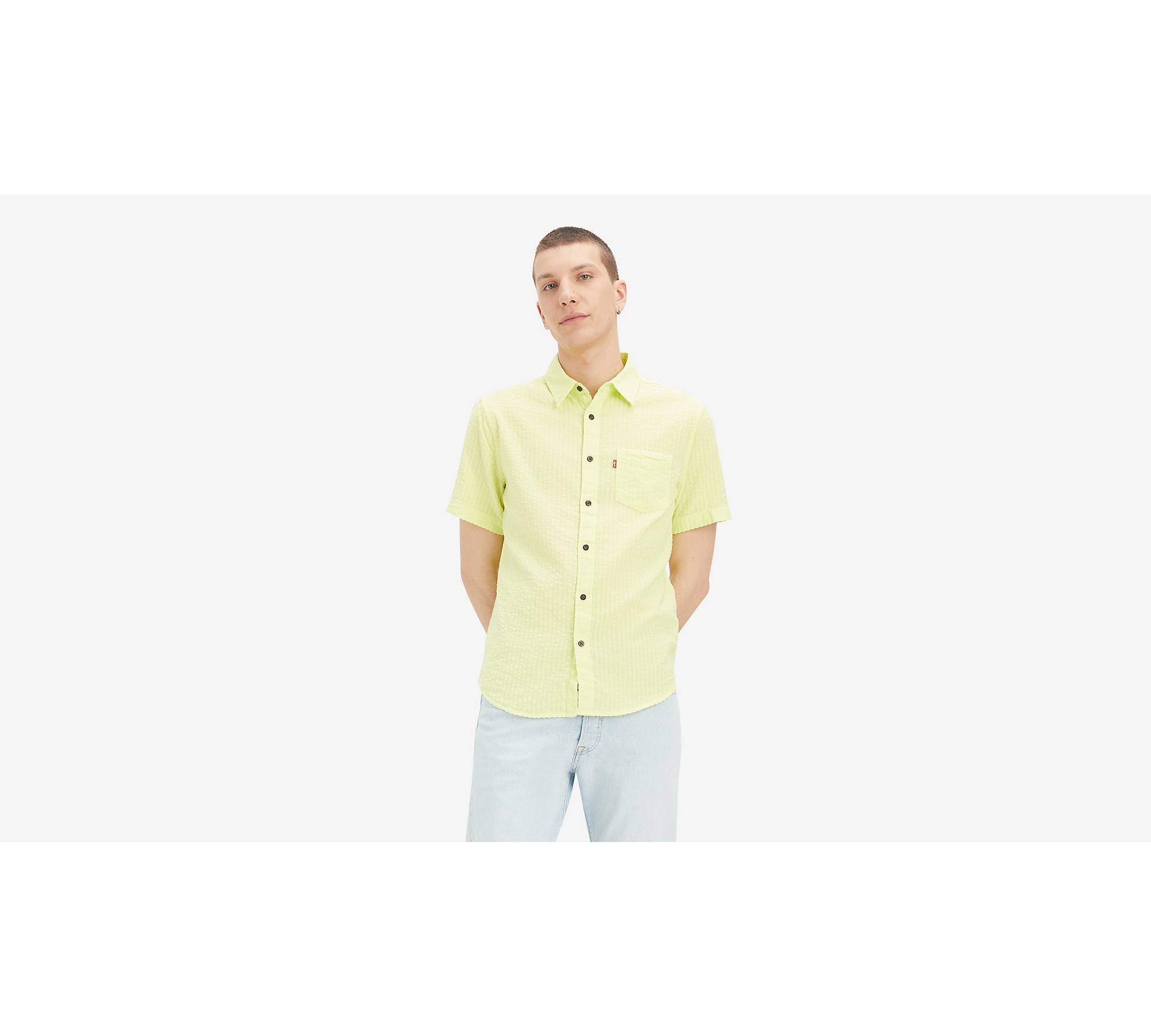 Short Sleeve Sunset One Pocket Shirt - Green | Levi's® US