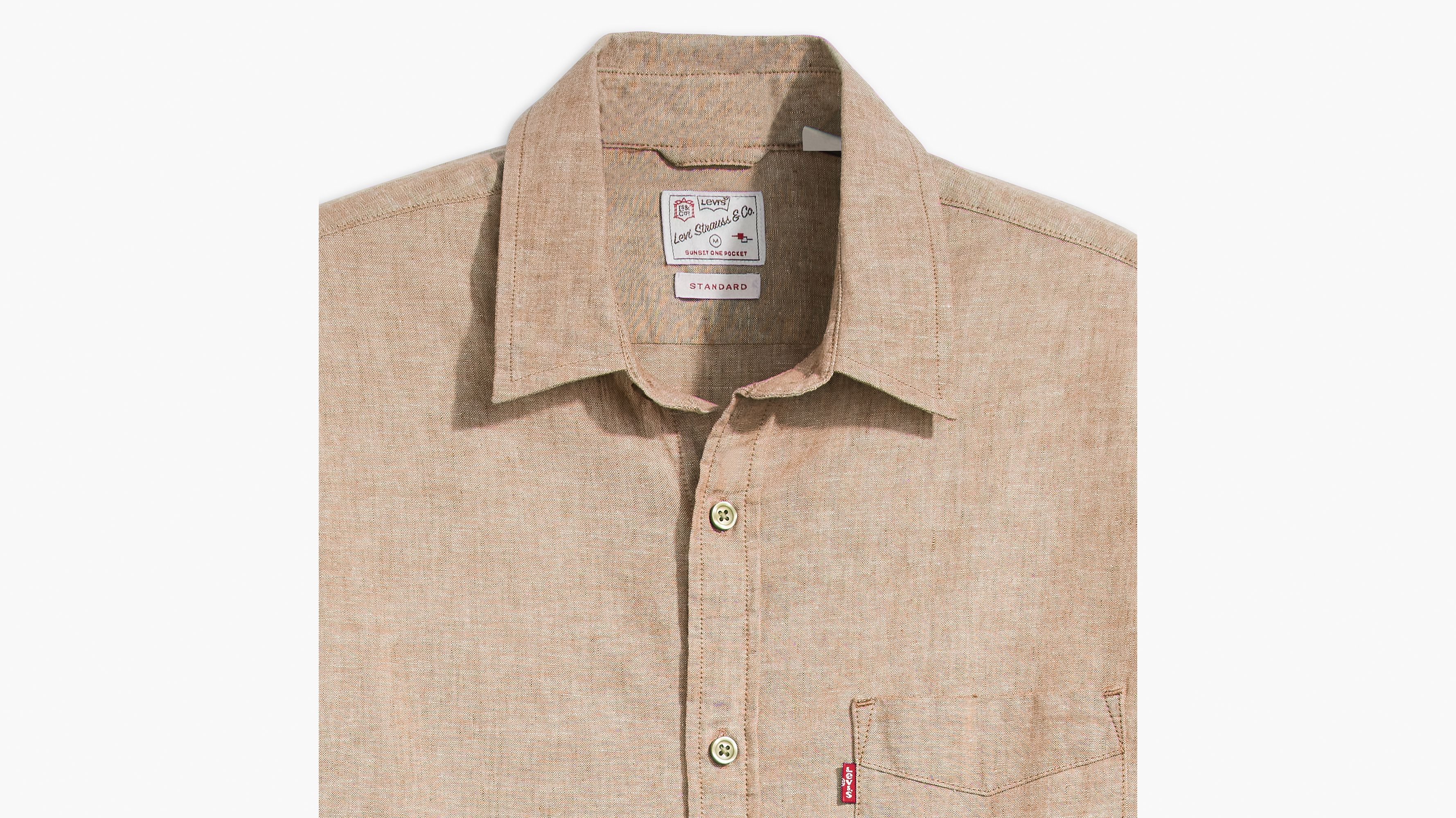 Levis sunset pocket shirt discount
