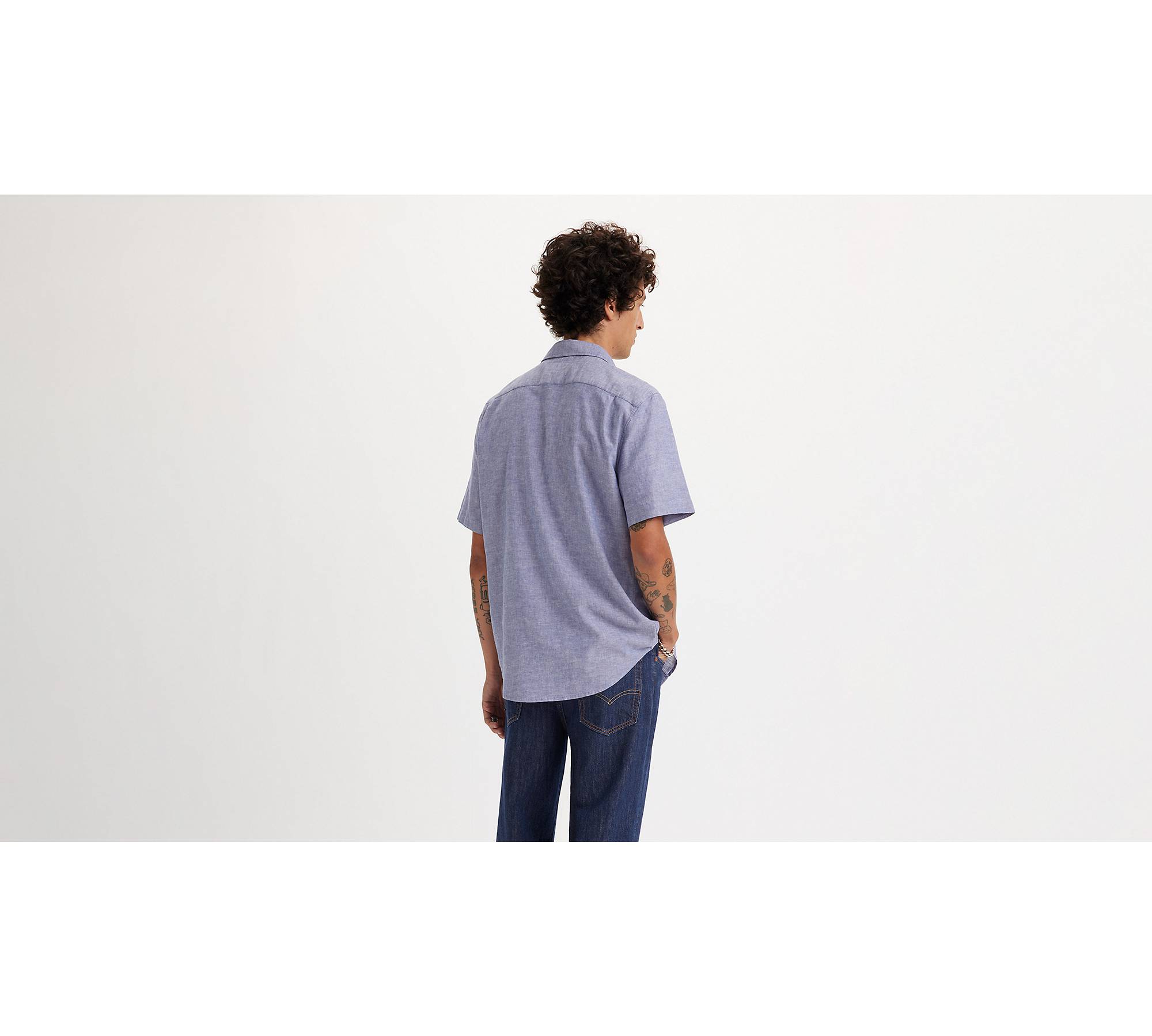 Short Sleeve Sunset One Pocket Shirt - Blue | Levi's® US