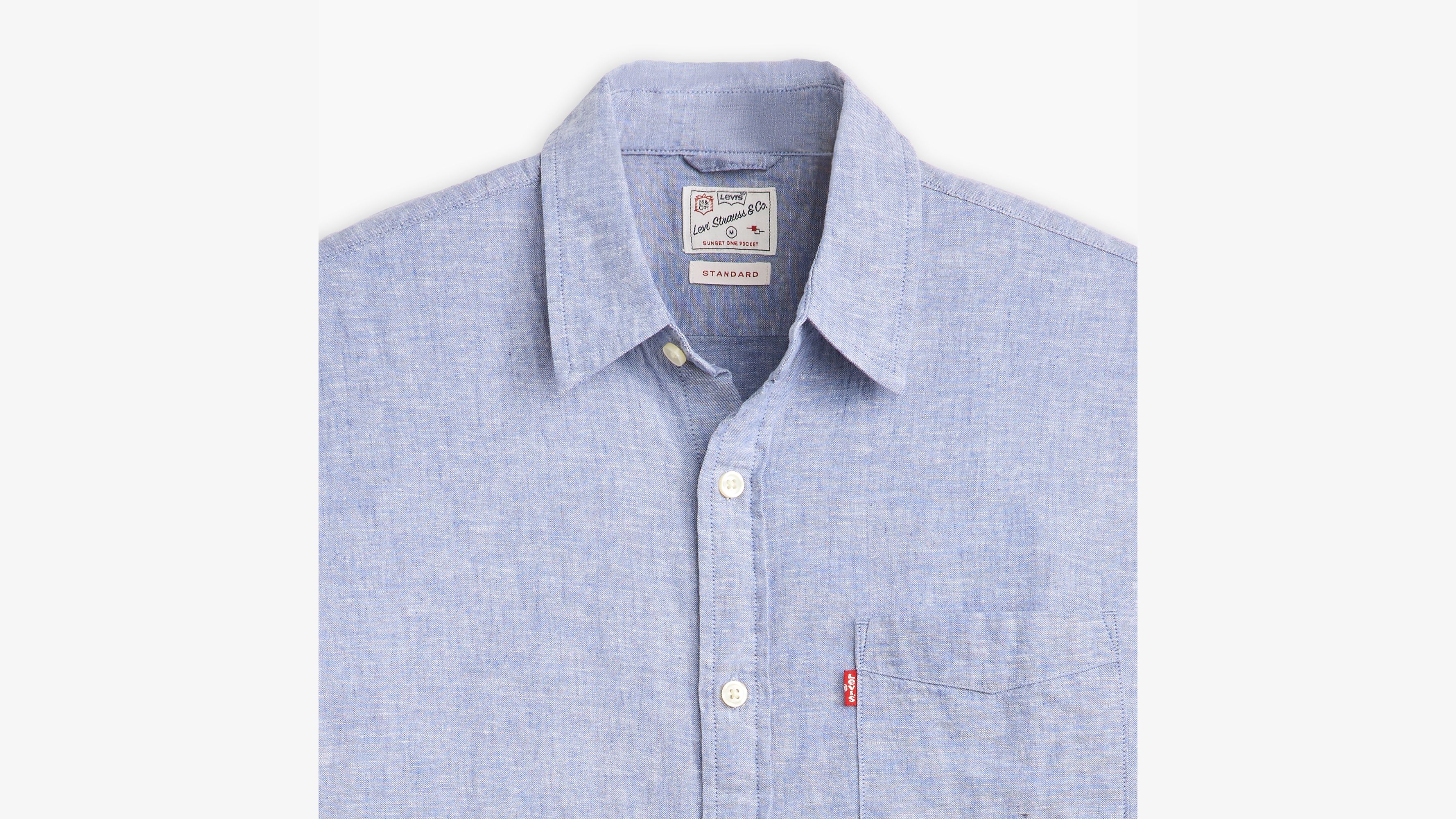 Short Sleeve Sunset One Pocket Shirt - Blue | Levi's® US