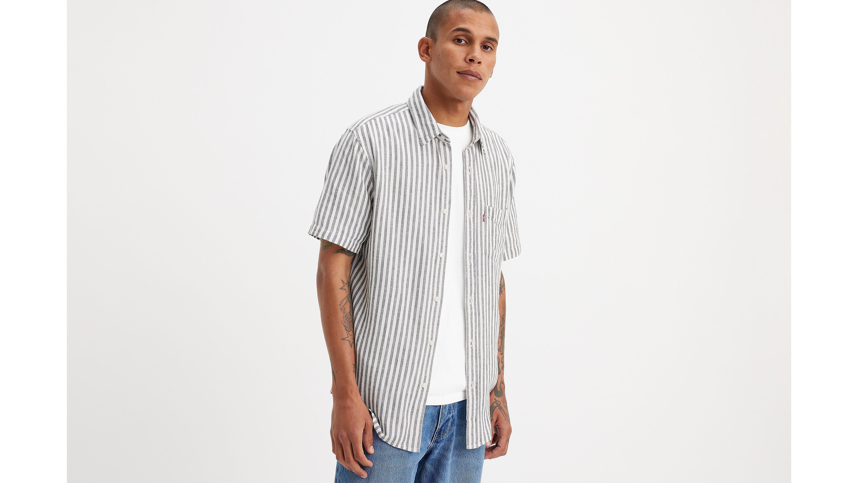 Short Sleeve Sunset One Pocket Shirt - Brown | Levi's® US