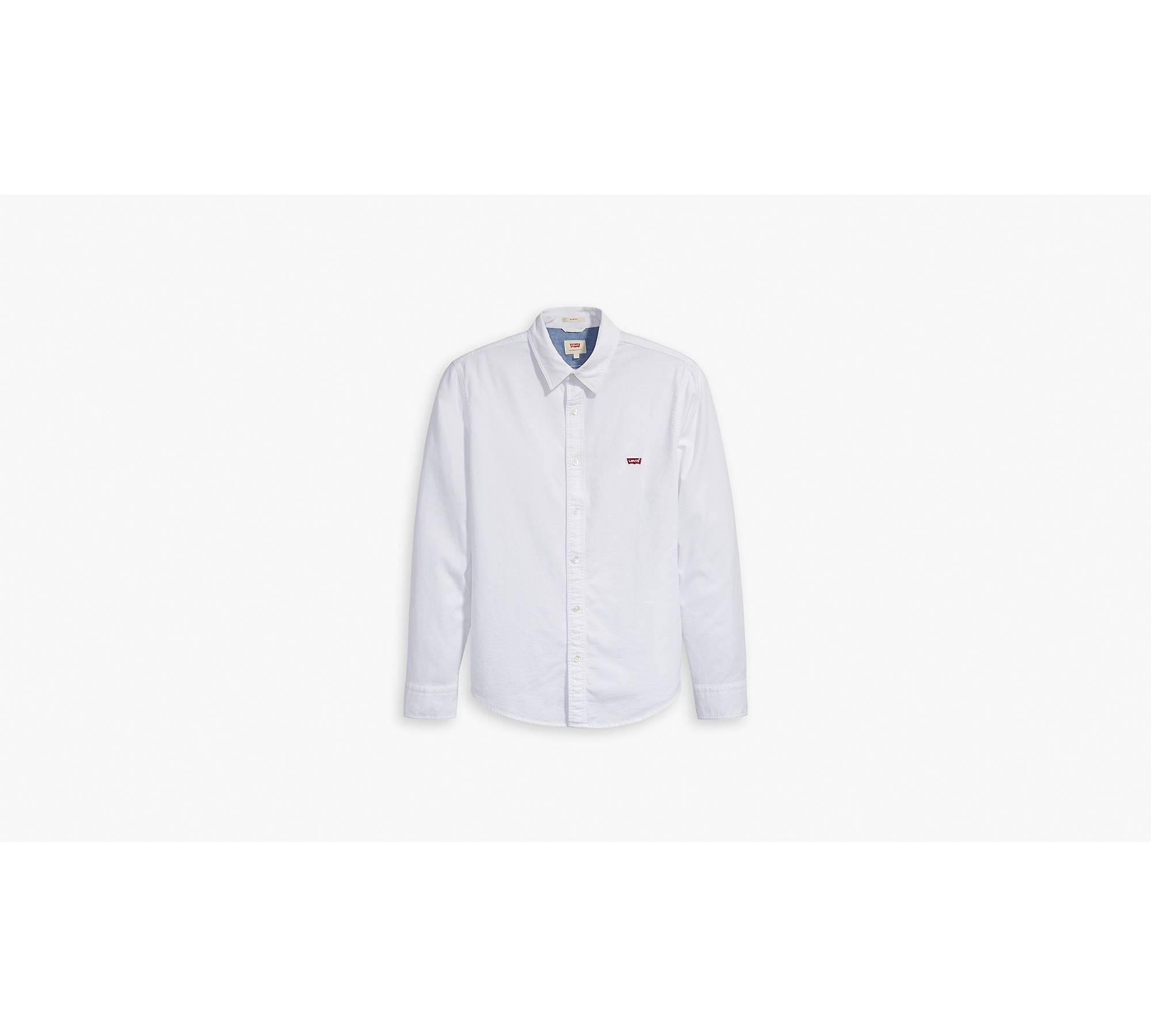 Battery Housemark Slim Fit Shirt - White | Levi's® US