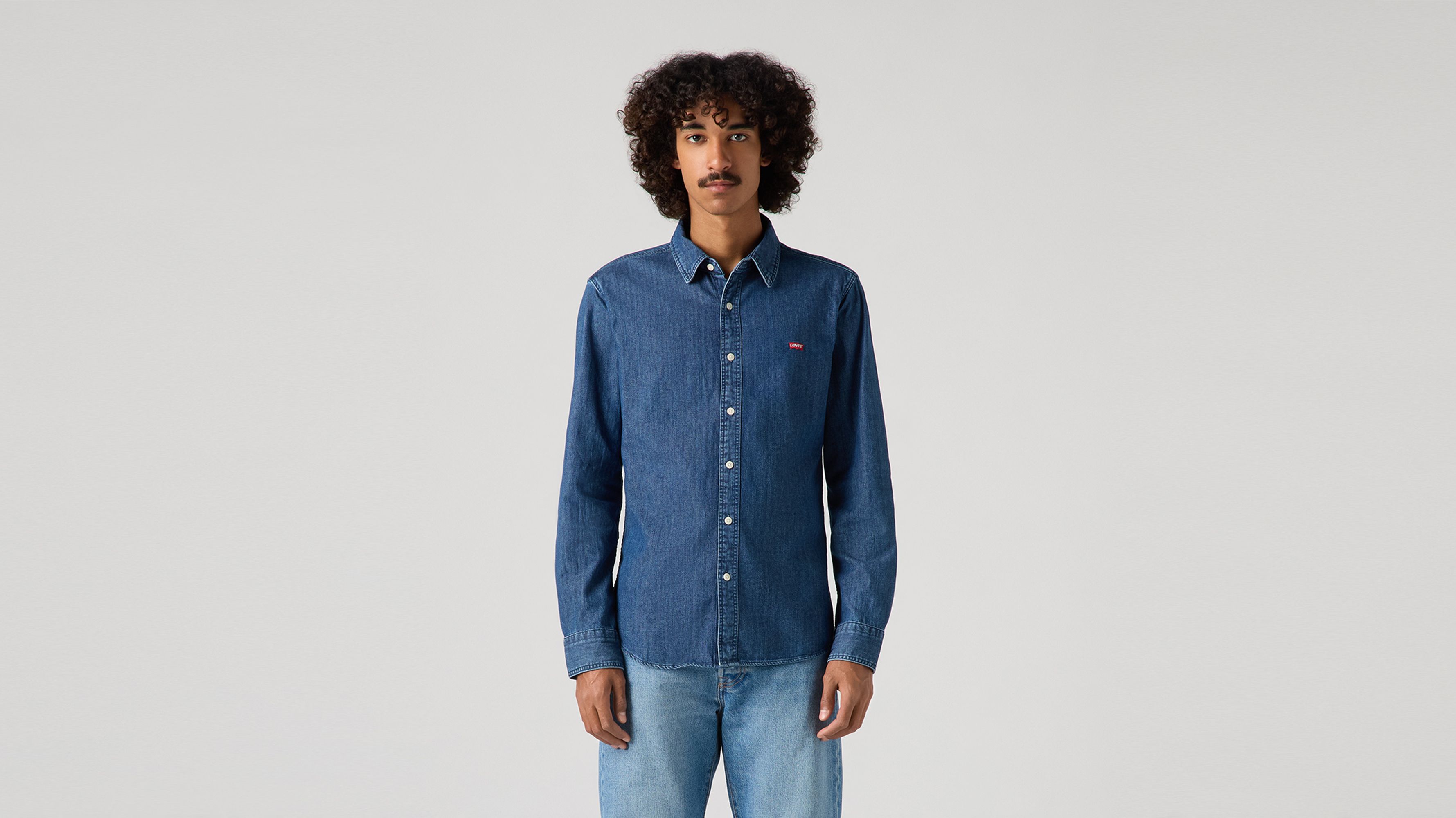 Levis shirt outlet blue