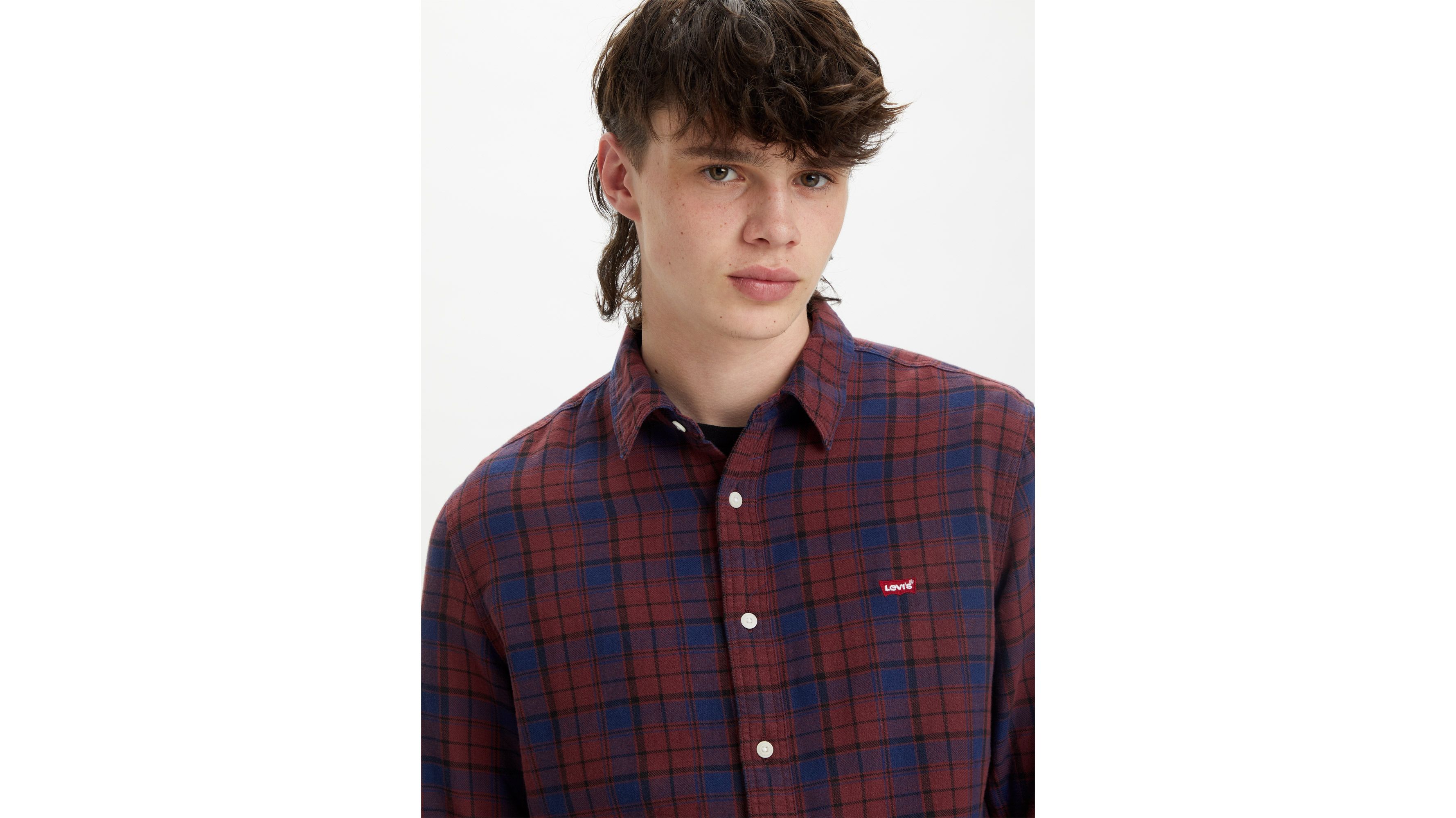 Battery Housemark Slim Fit Shirt - Blue | Levi's® DE