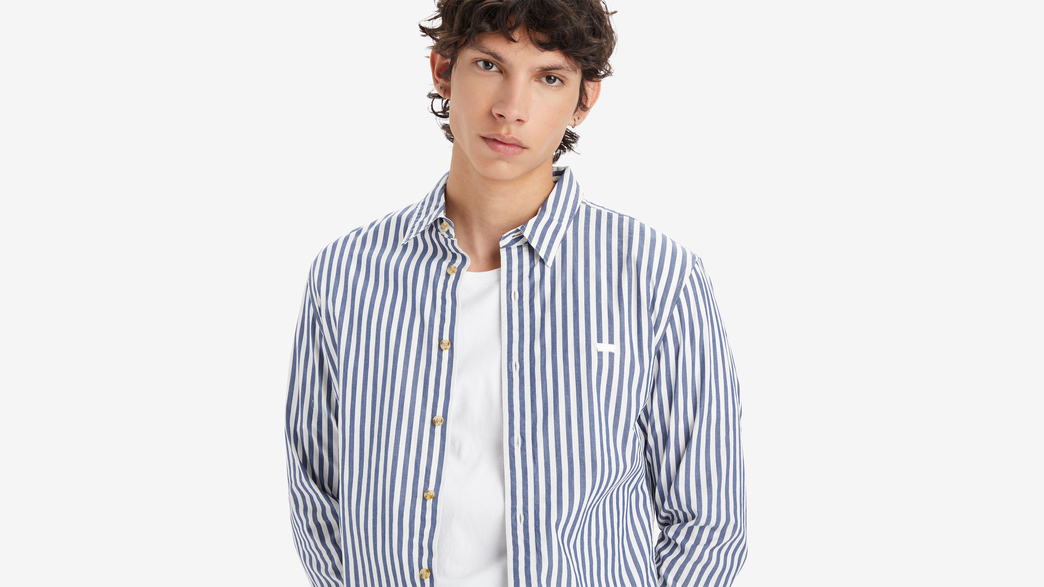 Battery Housemark slim-fit skjorta 4