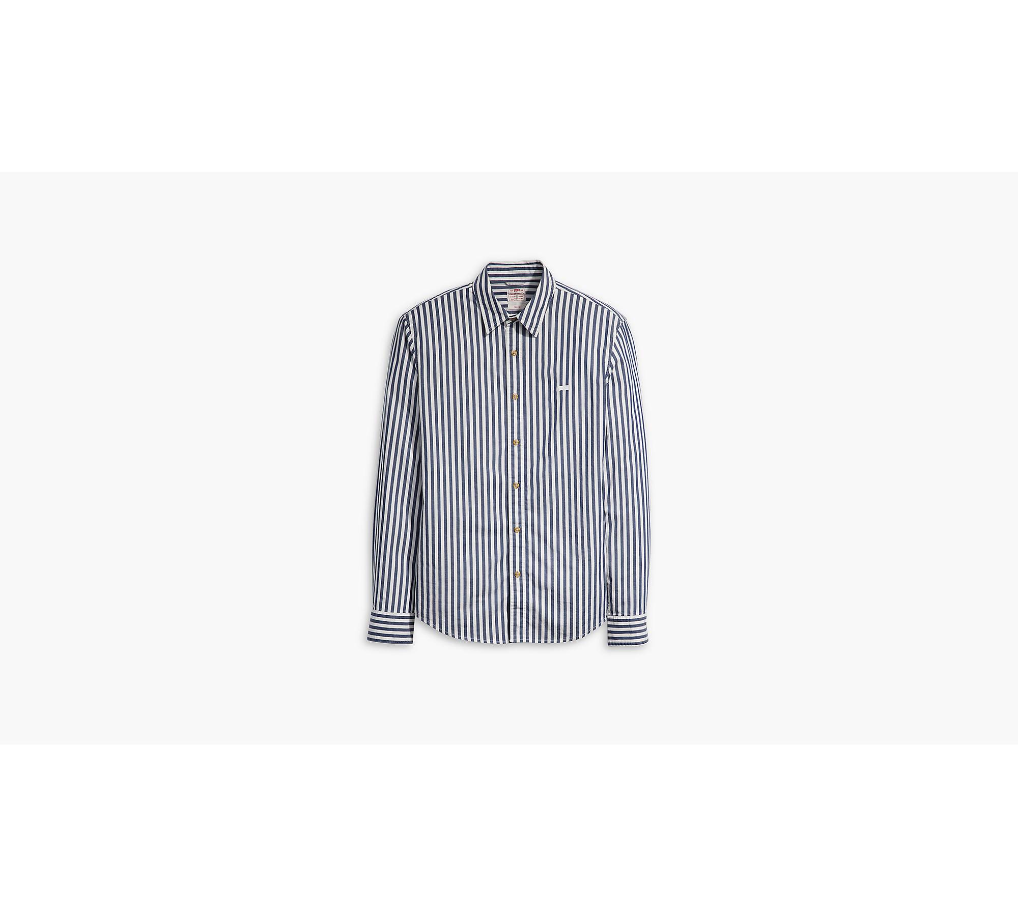 Battery Housemark Slim Fit Shirt - Blue | Levi's® GB