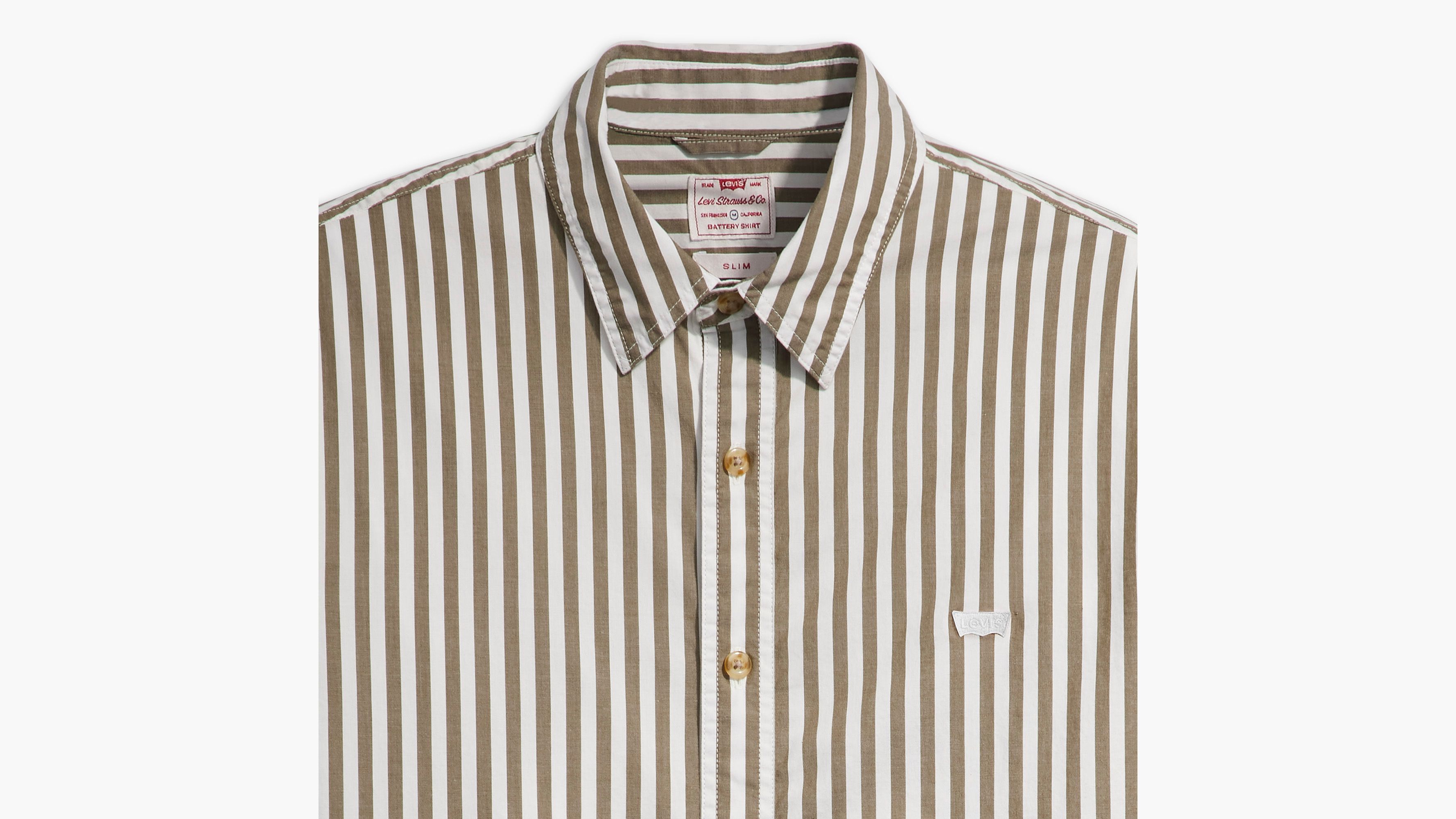 Battery Housemark Slim Fit Shirt 6