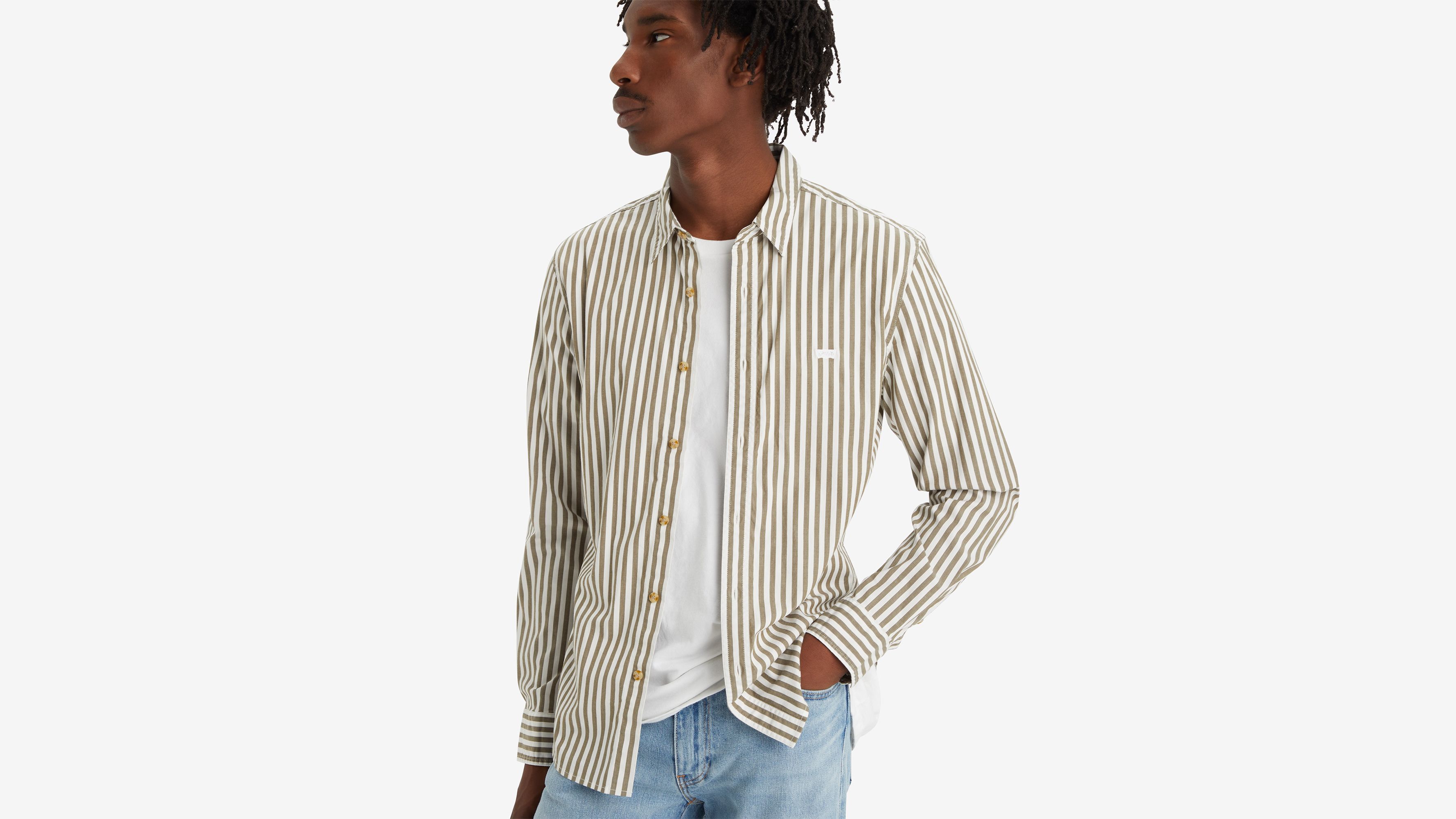 Battery Housemark Slim Fit Shirt 4