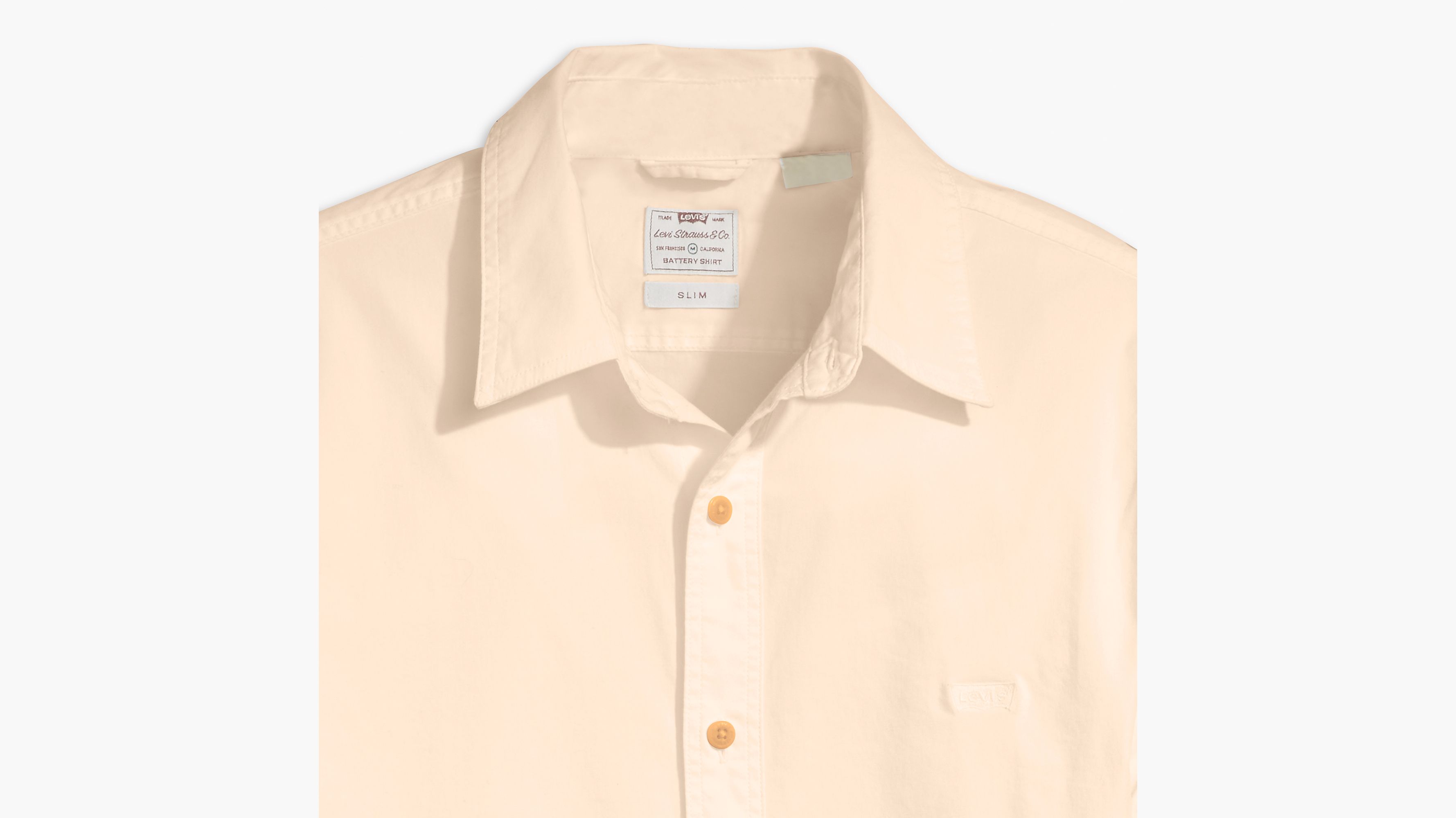 Battery Housemark Slim Fit overhemd 6