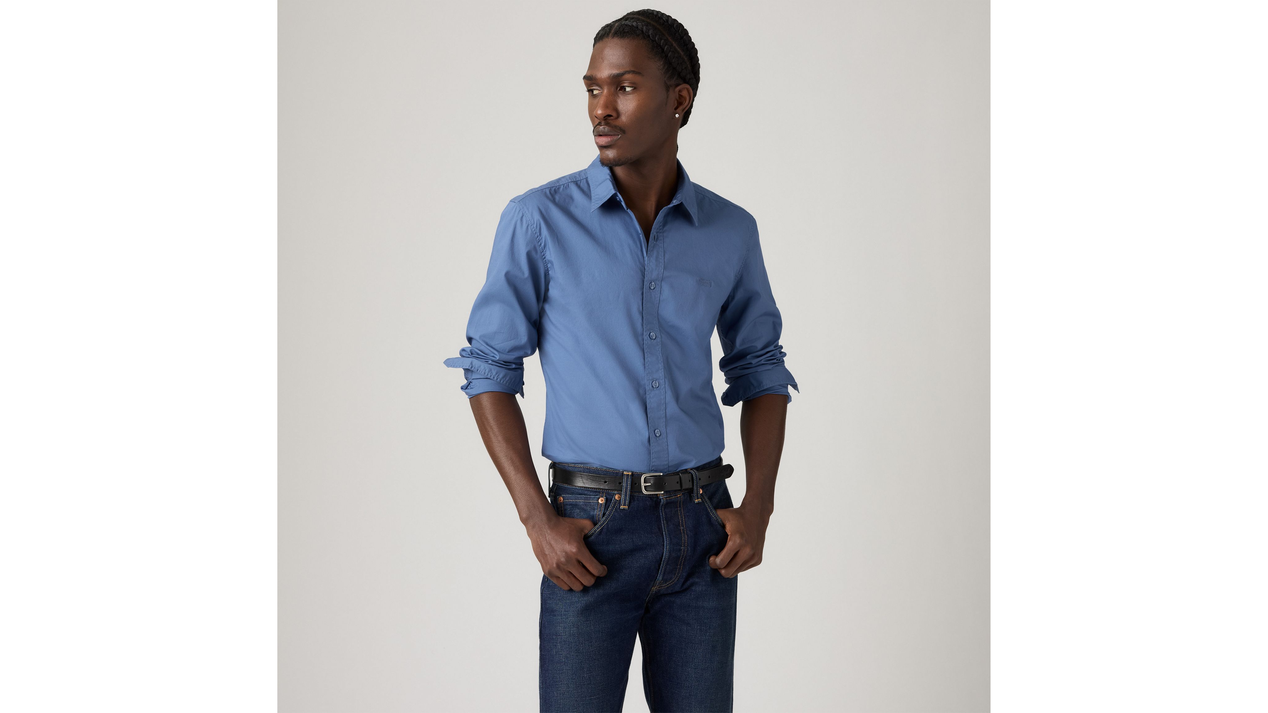 Battery Housemark Slim Fit Shirt 11