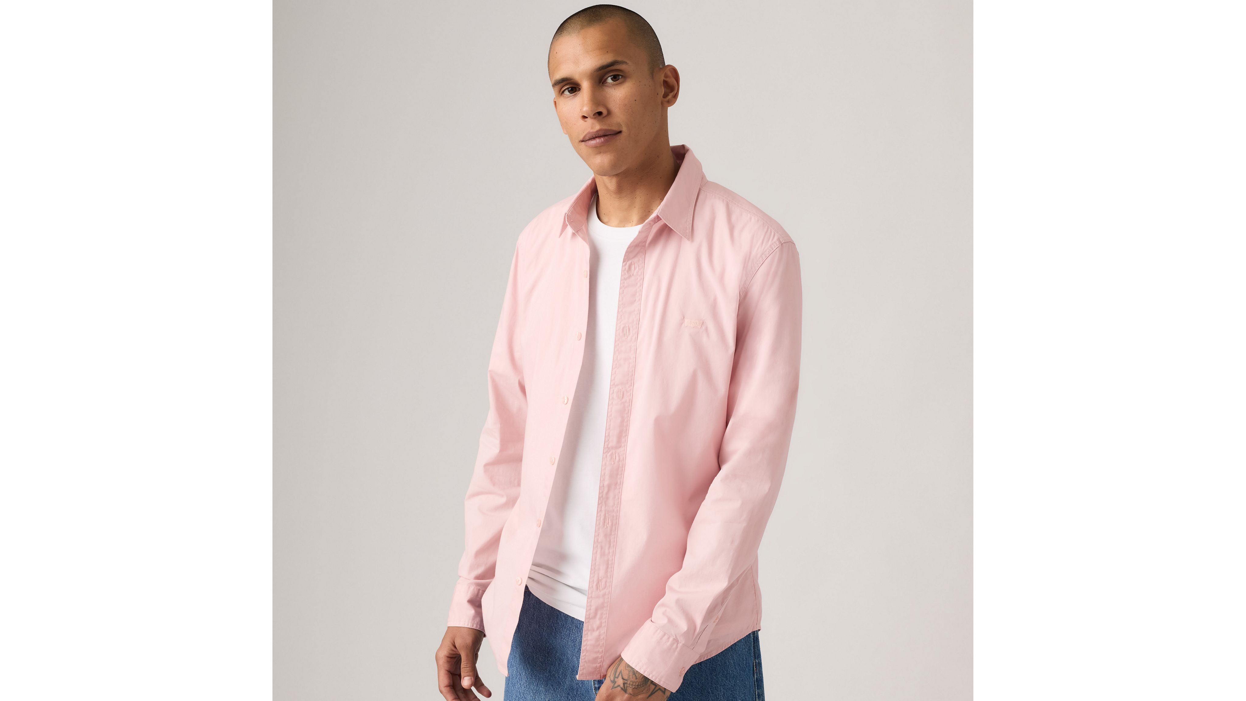 Battery Housemark Slim Fit Shirt 1