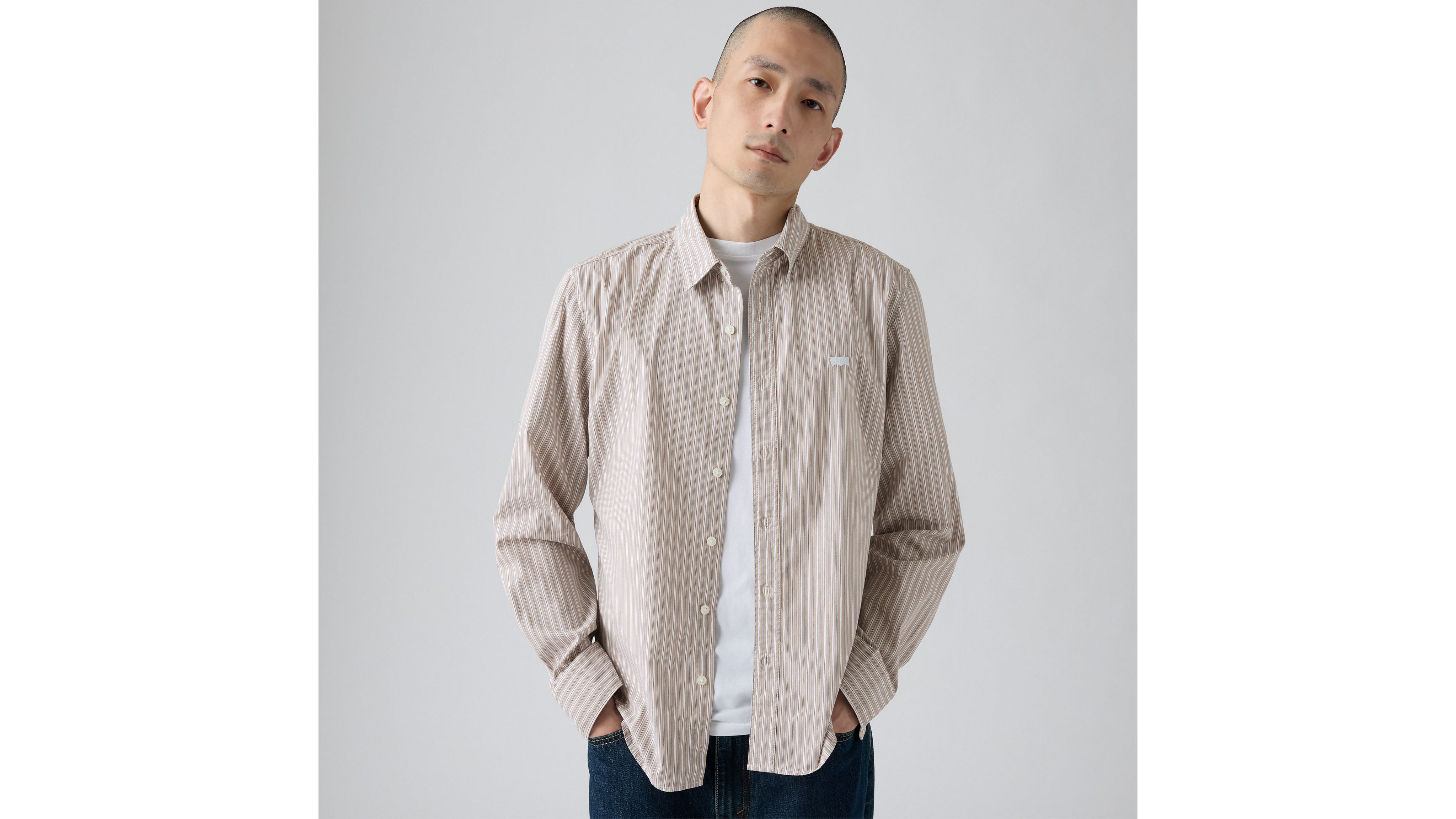 Battery Housemark Slim Fit Shirt 10