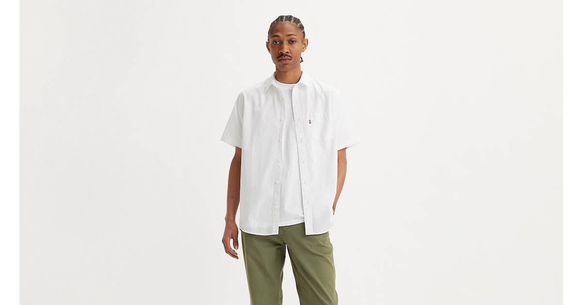 Levi's Men's Classic 1 Pocket Short Sleeve Button Up Shirt