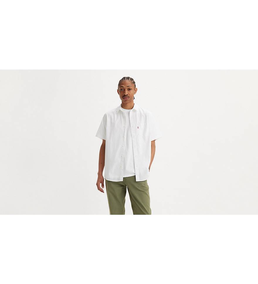 Short Sleeve Sunset One Pocket Shirt - White | Levi's® US