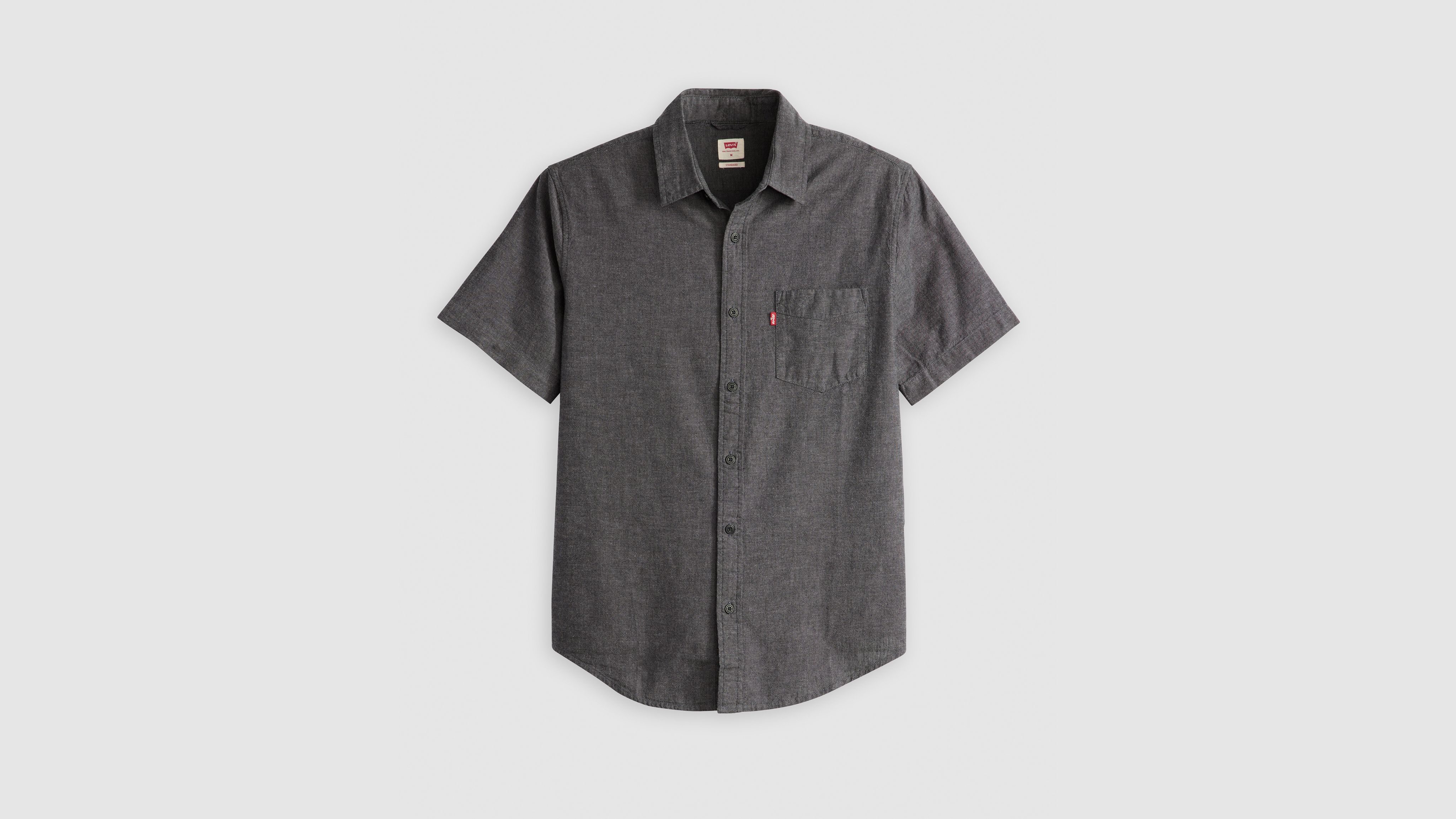 Short Sleeve Classic One Pocket Standard Fit Shirt 3