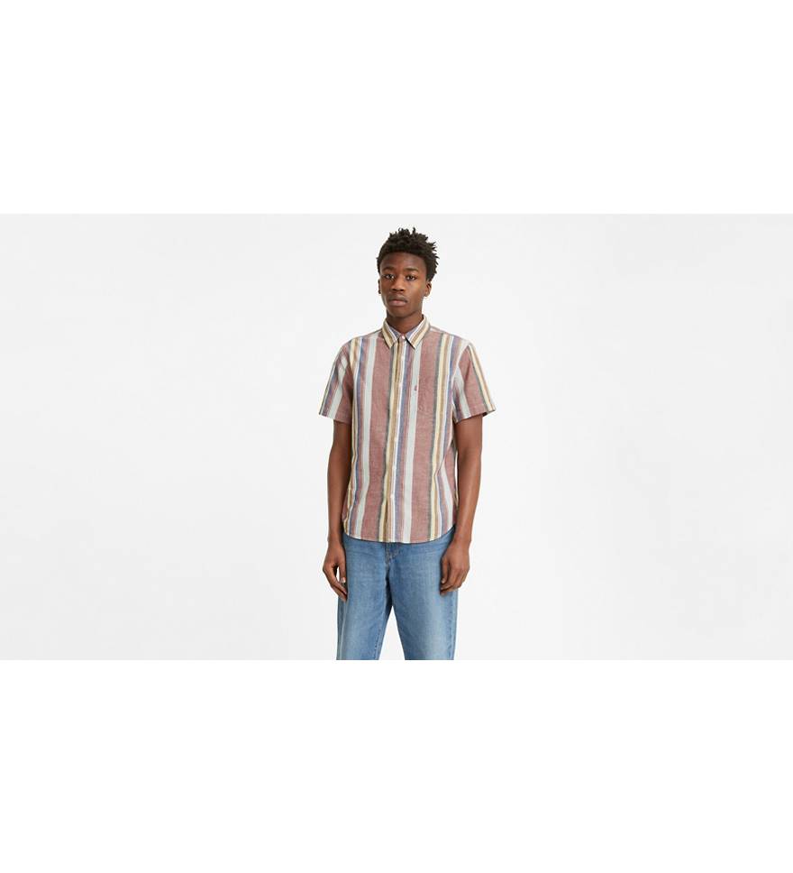Classic One Pocket Short Sleeve Shirt - Multi-color | Levi's® US