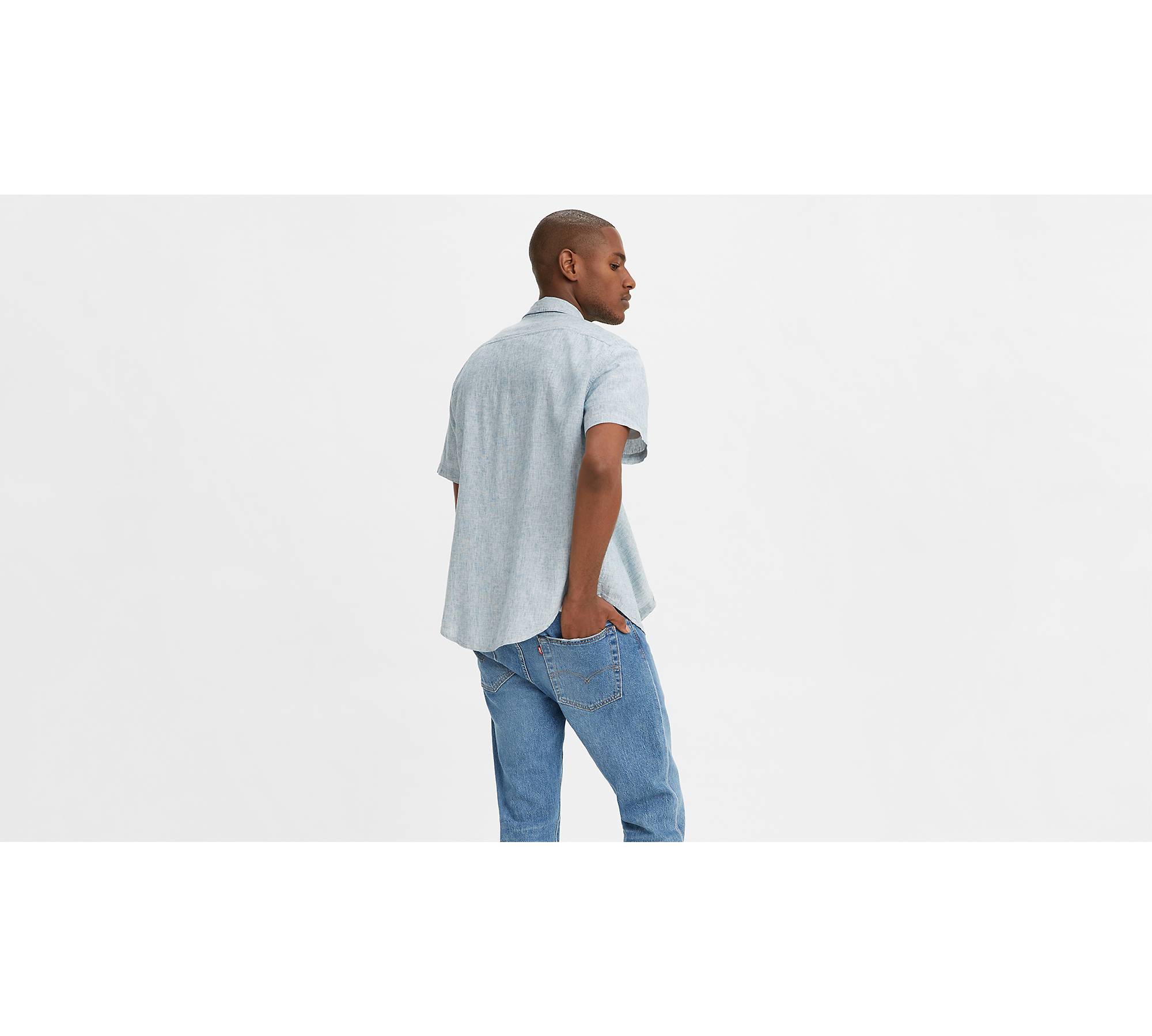 One Pocket Short Sleeve Shirt - Blue | Levi's® US