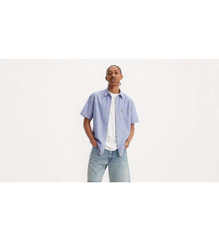 Classic Standard Fit Shirt - White | Levi's® GB