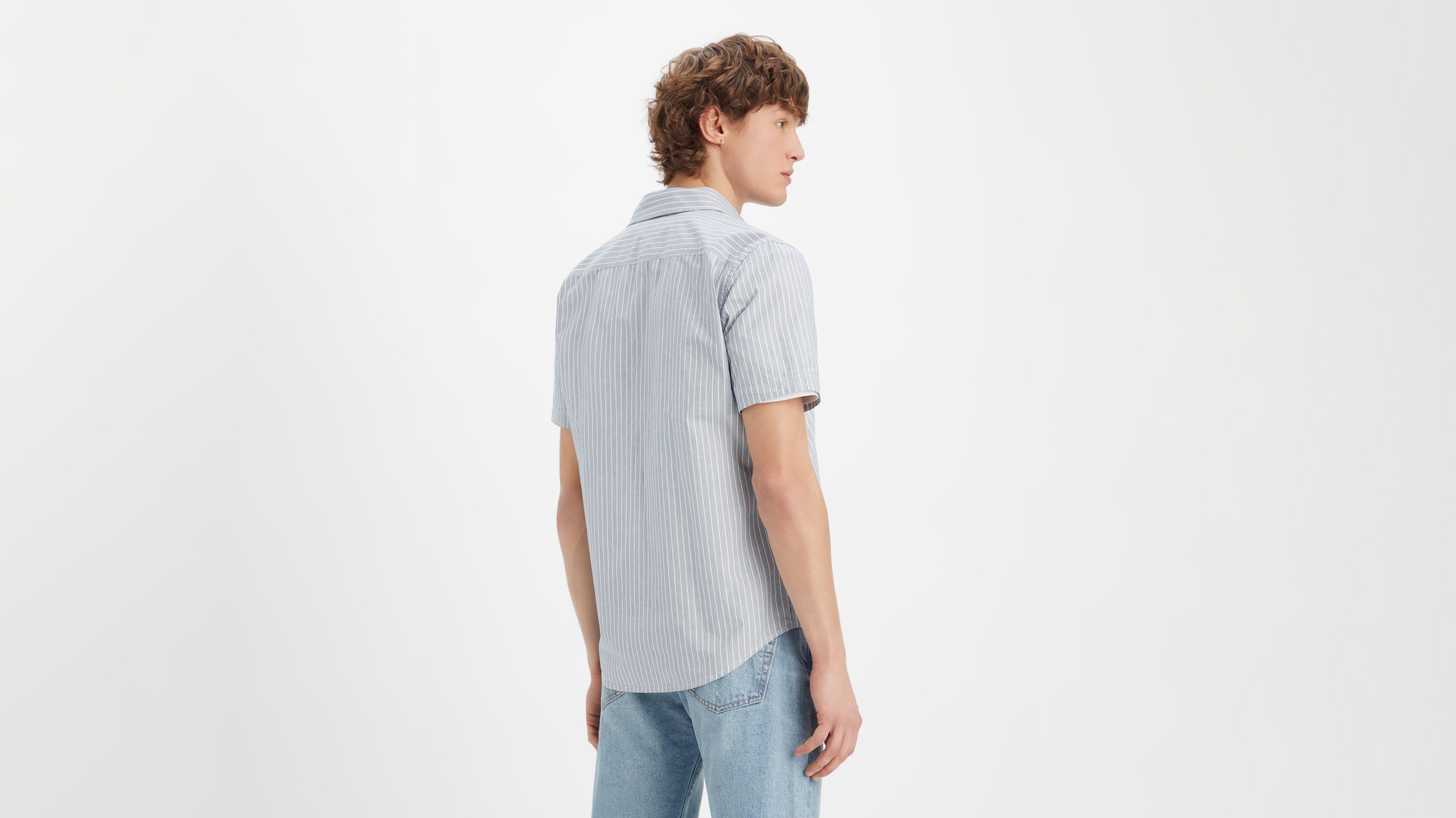 Camicia Estiva Uomo Manica Corta Ingram: SKT2DB3244CLASSICI7C - Foto 2