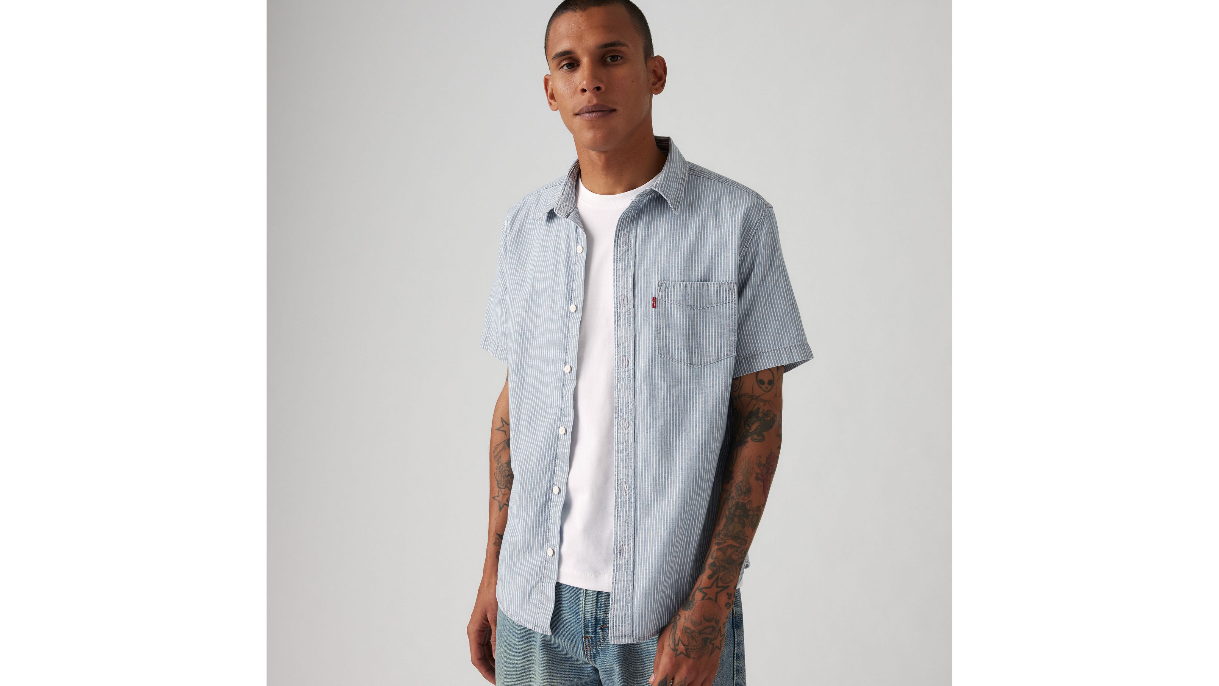 Classic Standard Fit overhemd met korte mouwen 1