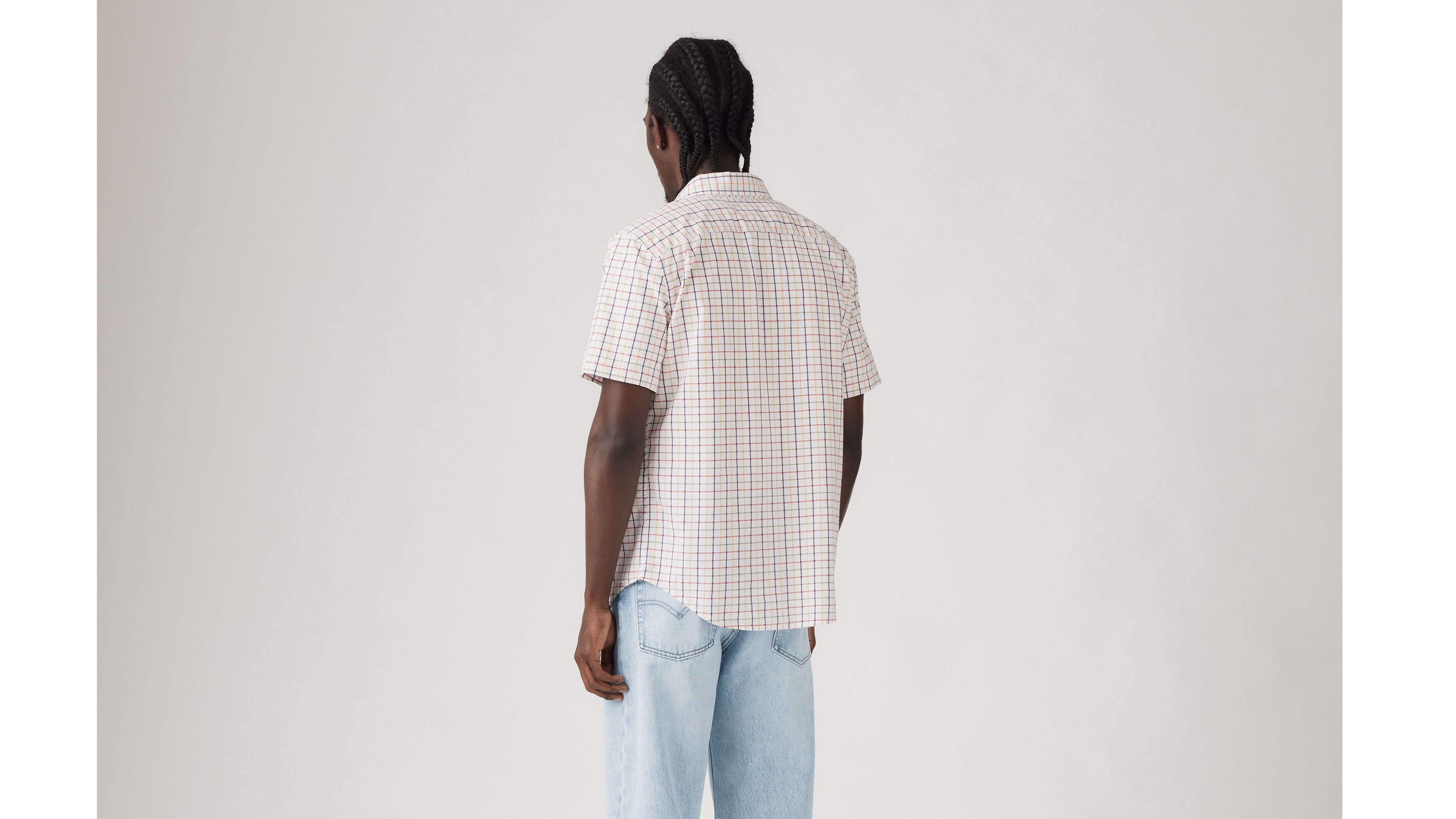 Short Sleeve Classic One Pocket Standard Fit Shirt - Multi
