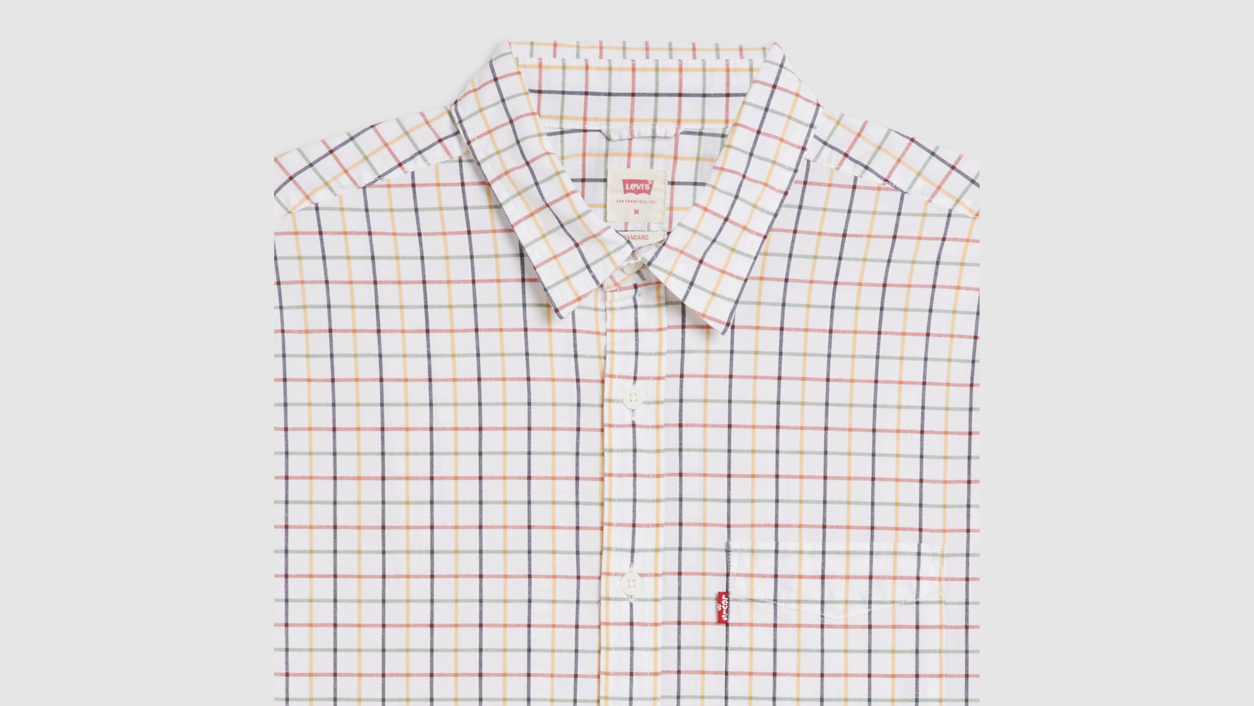 Short Sleeve Classic One Pocket Standard Fit Shirt 7