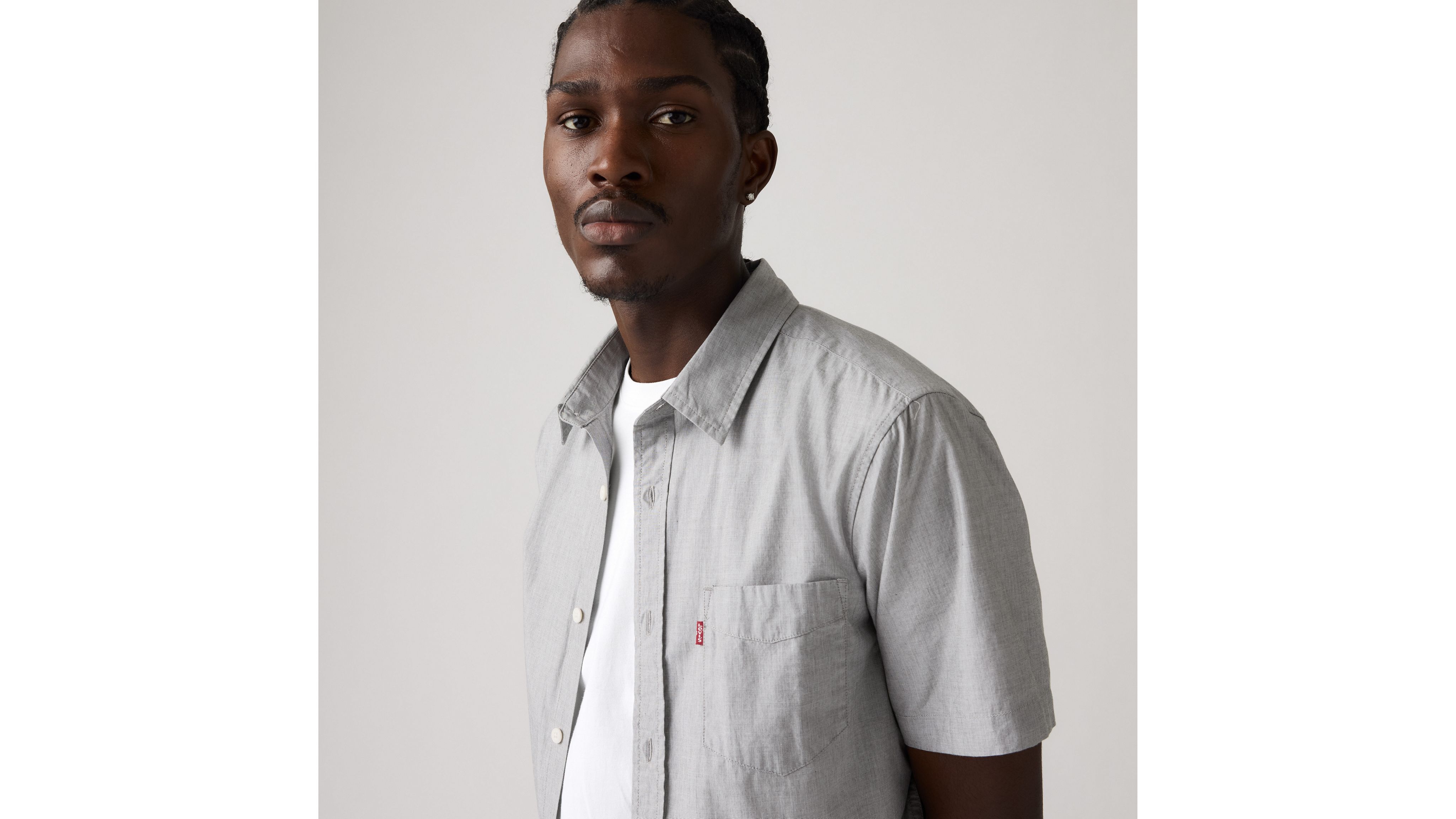 Short-Sleeve Classic Standard Fit Shirt 4