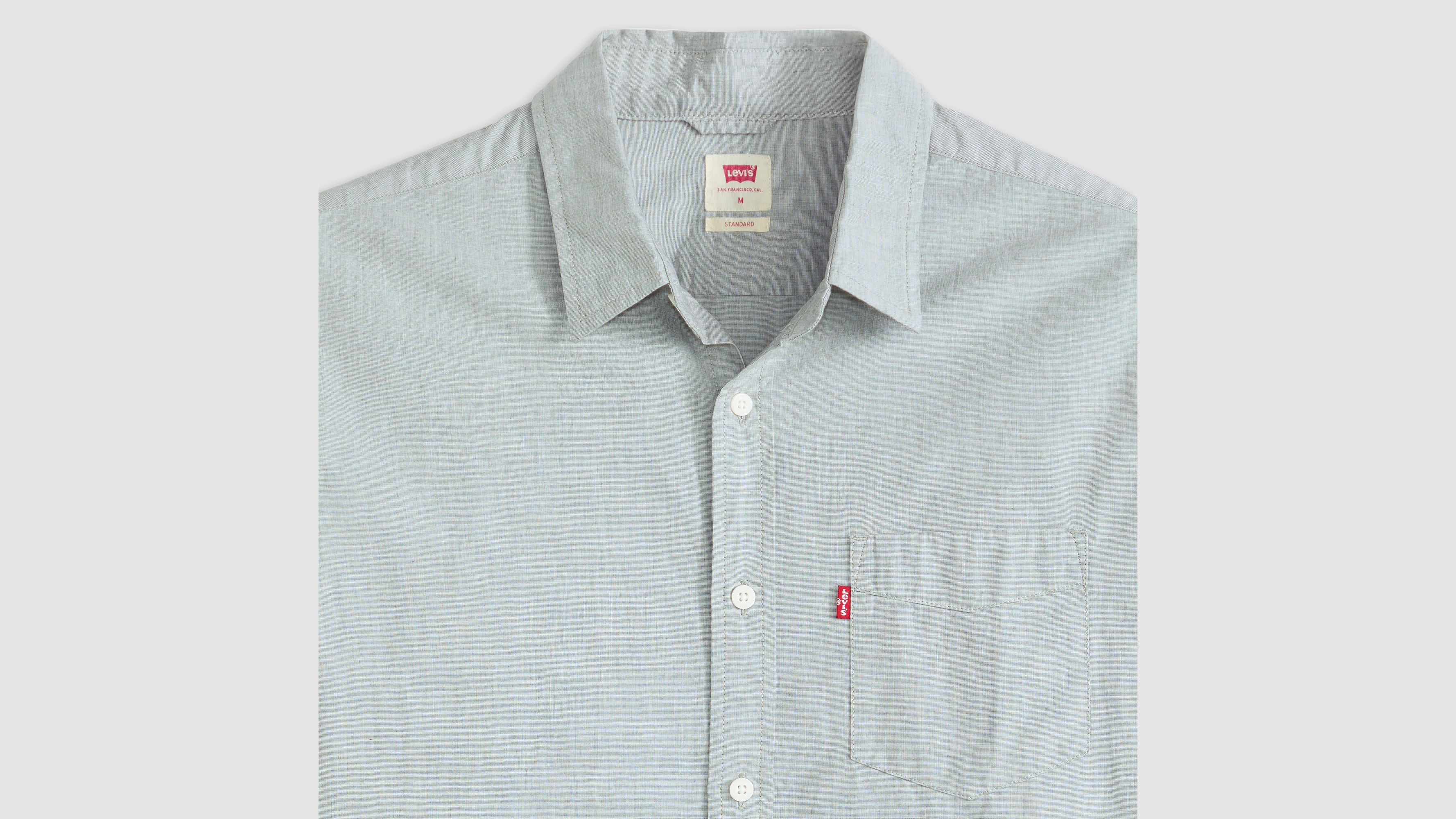 Short-Sleeve Classic Standard Fit Shirt 6