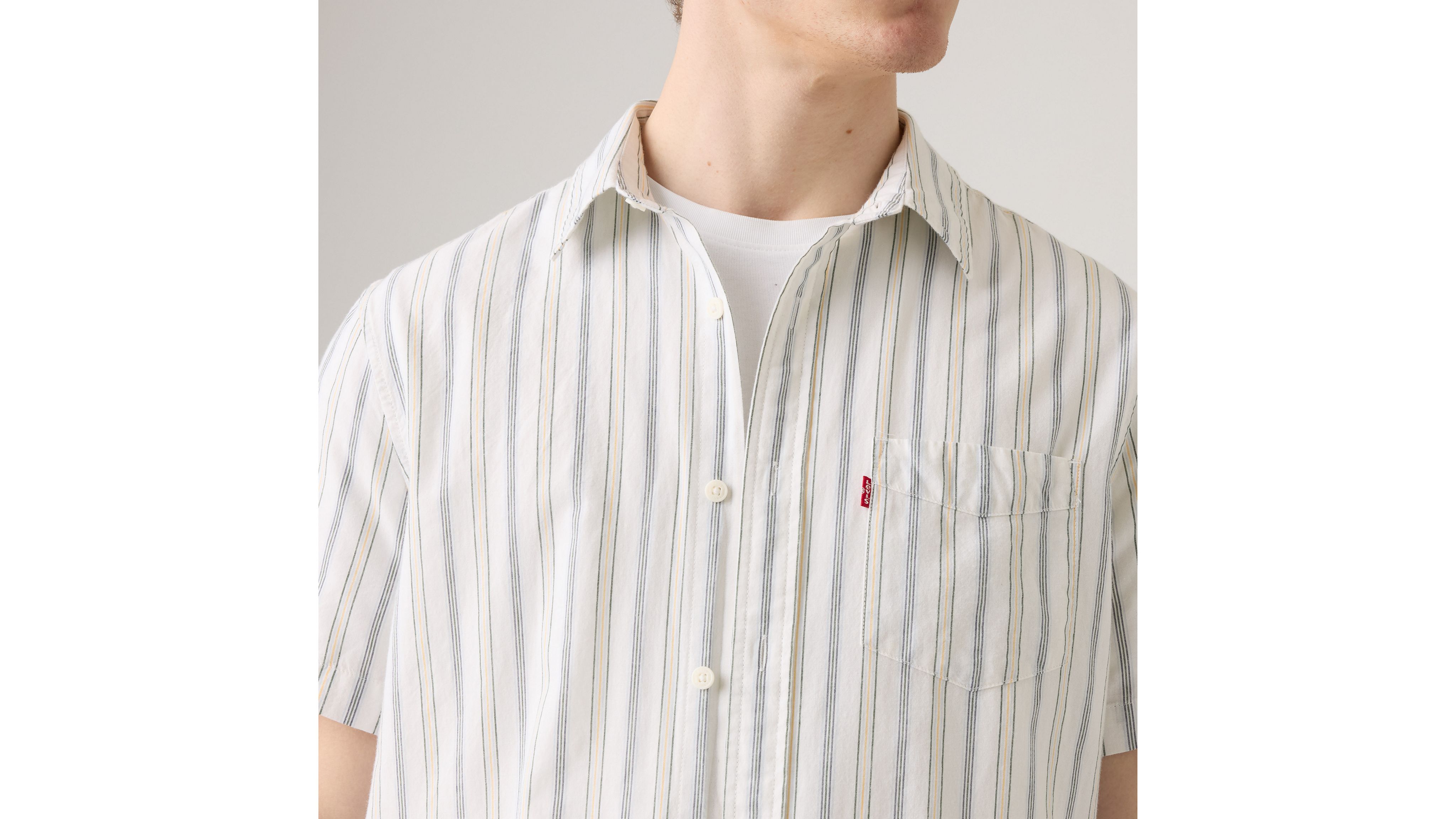 Levi's Short-sleeve Classic Standard Fit Shirt In Multi