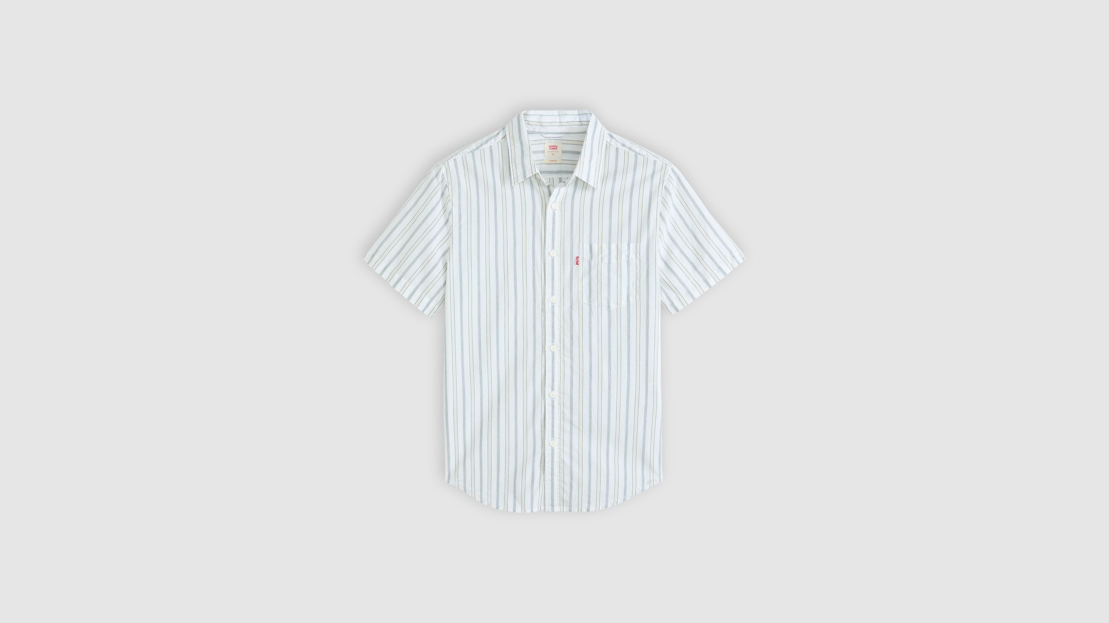 Levi's Short-sleeve Classic Standard Fit Shirt In Multi