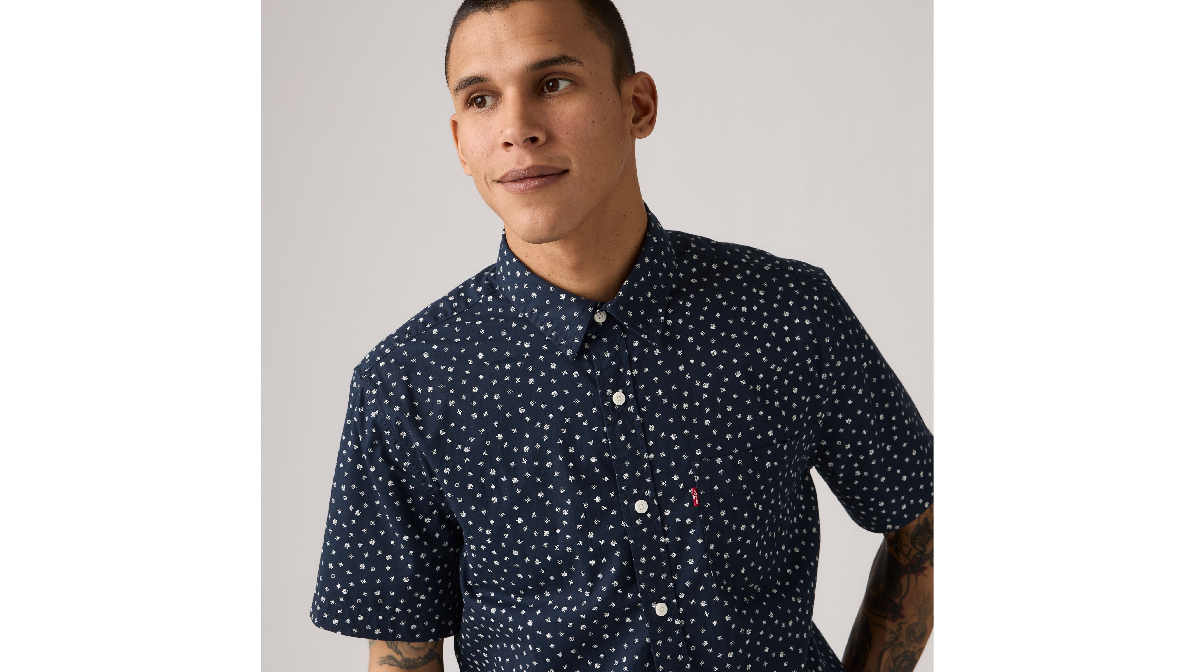 Short-Sleeve Classic Standard Fit Shirt 4