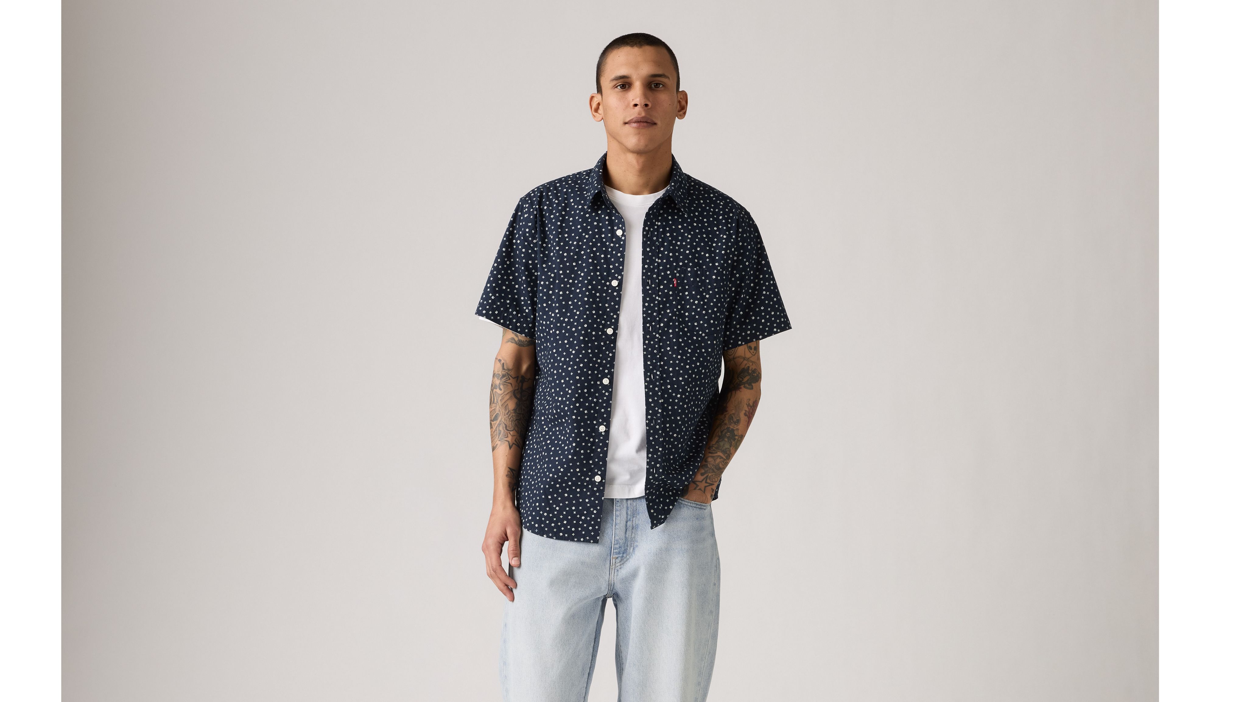 Short-Sleeve Classic Standard Fit Shirt 7