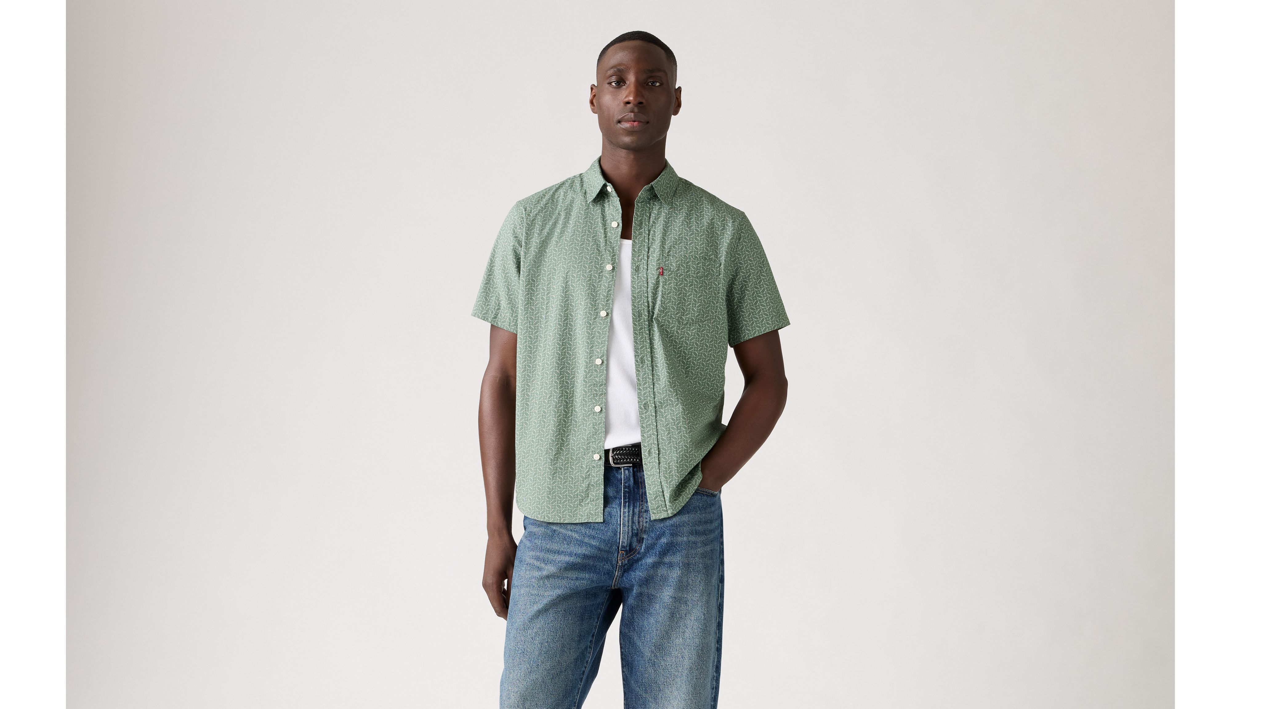 Short-Sleeve Classic Standard Fit Shirt 1