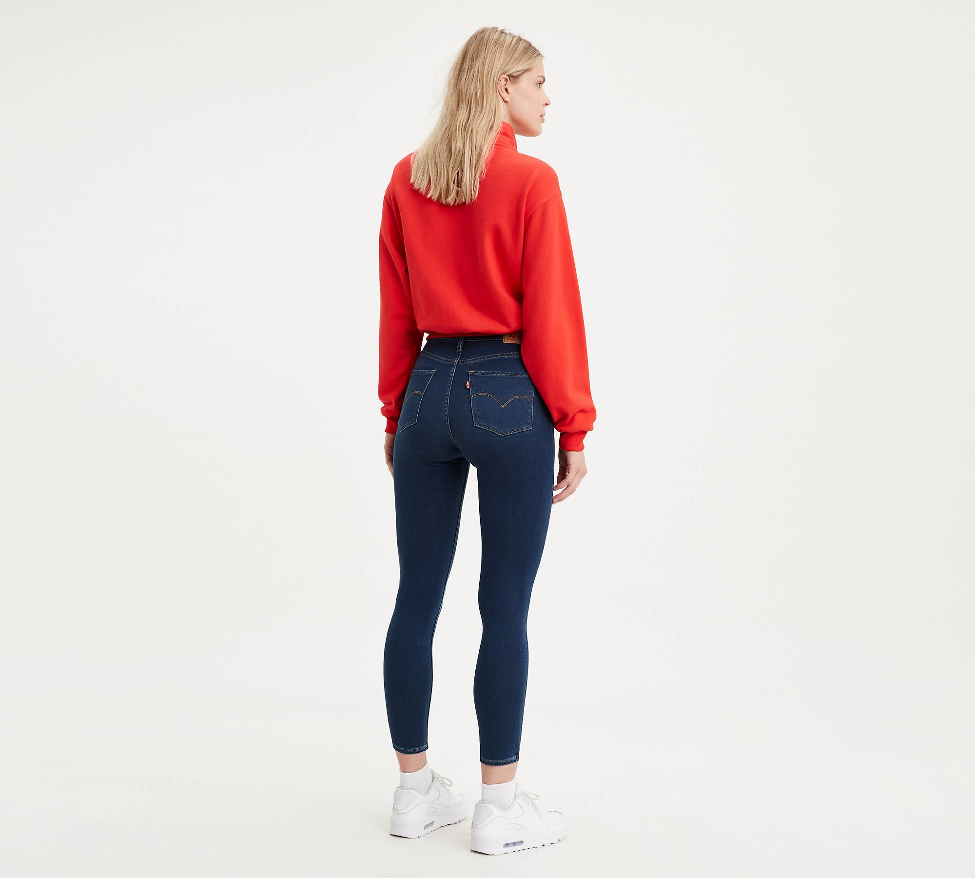 720 High Rise Super Skinny Crop Women's Jeans - Dark Wash | Levi's® US