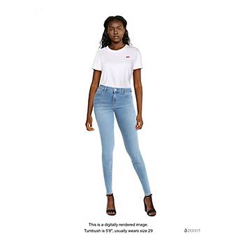 720 High Rise Super Skinny Crop Women's Jeans 5