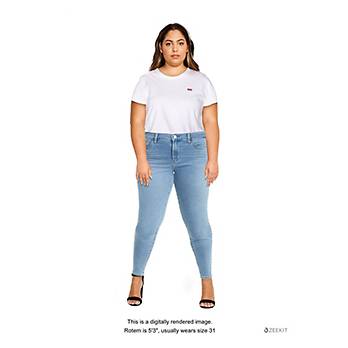 720 High Rise Super Skinny Crop Women's Jeans 7
