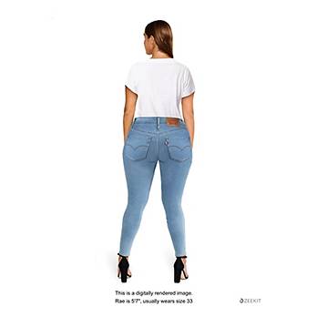 720 High Rise Super Skinny Crop Women's Jeans 10