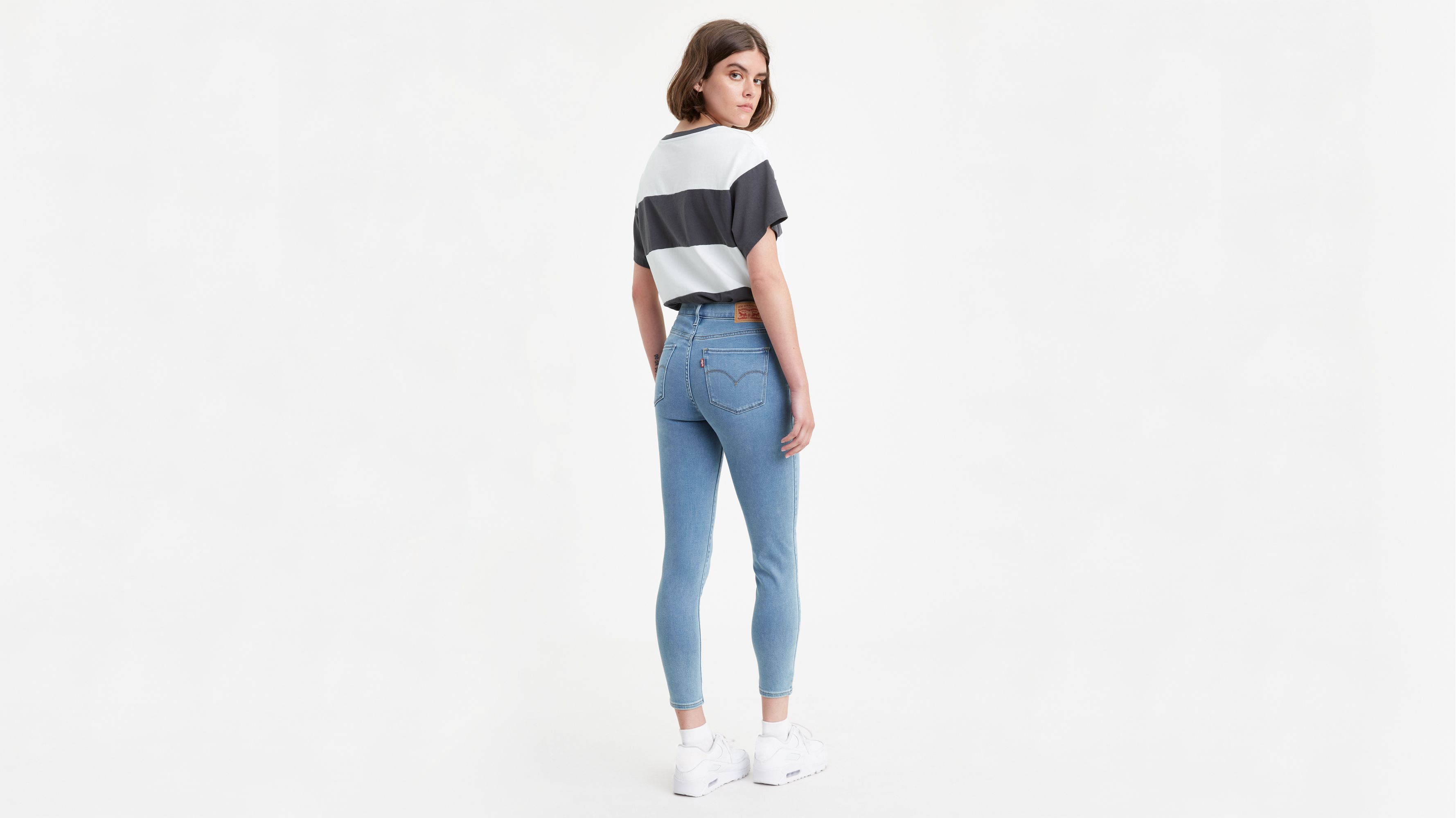 720 High Rise Super Skinny Crop Women's Jeans - Light Wash | Levi's® US