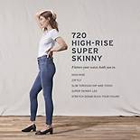 Camo 720 High Rise Super Skinny Crop Women's Jeans 5