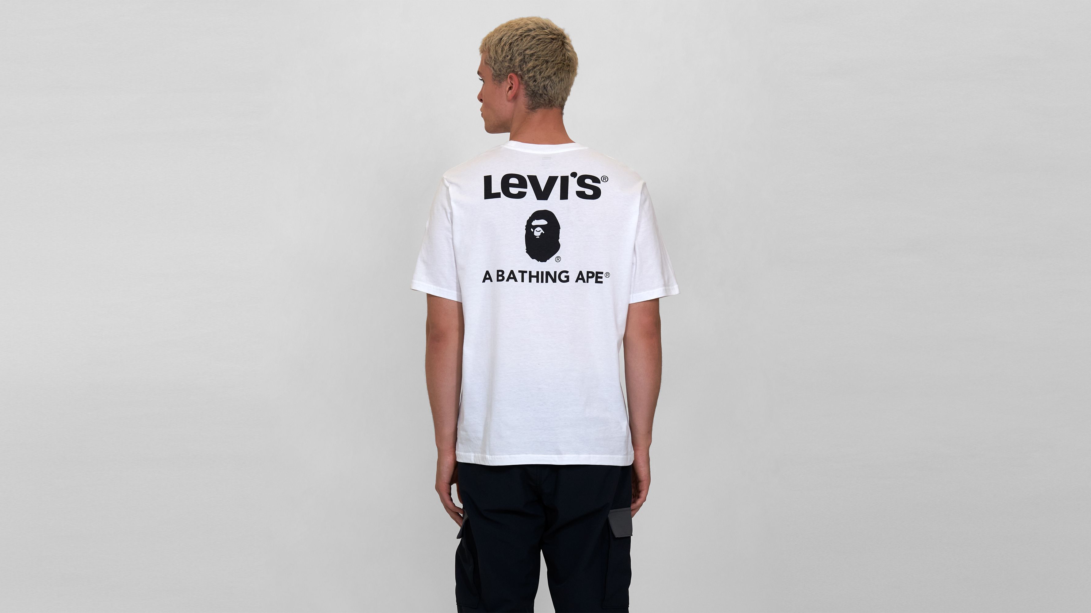 BAPE x Levi's A Bathing Ape Tee Black