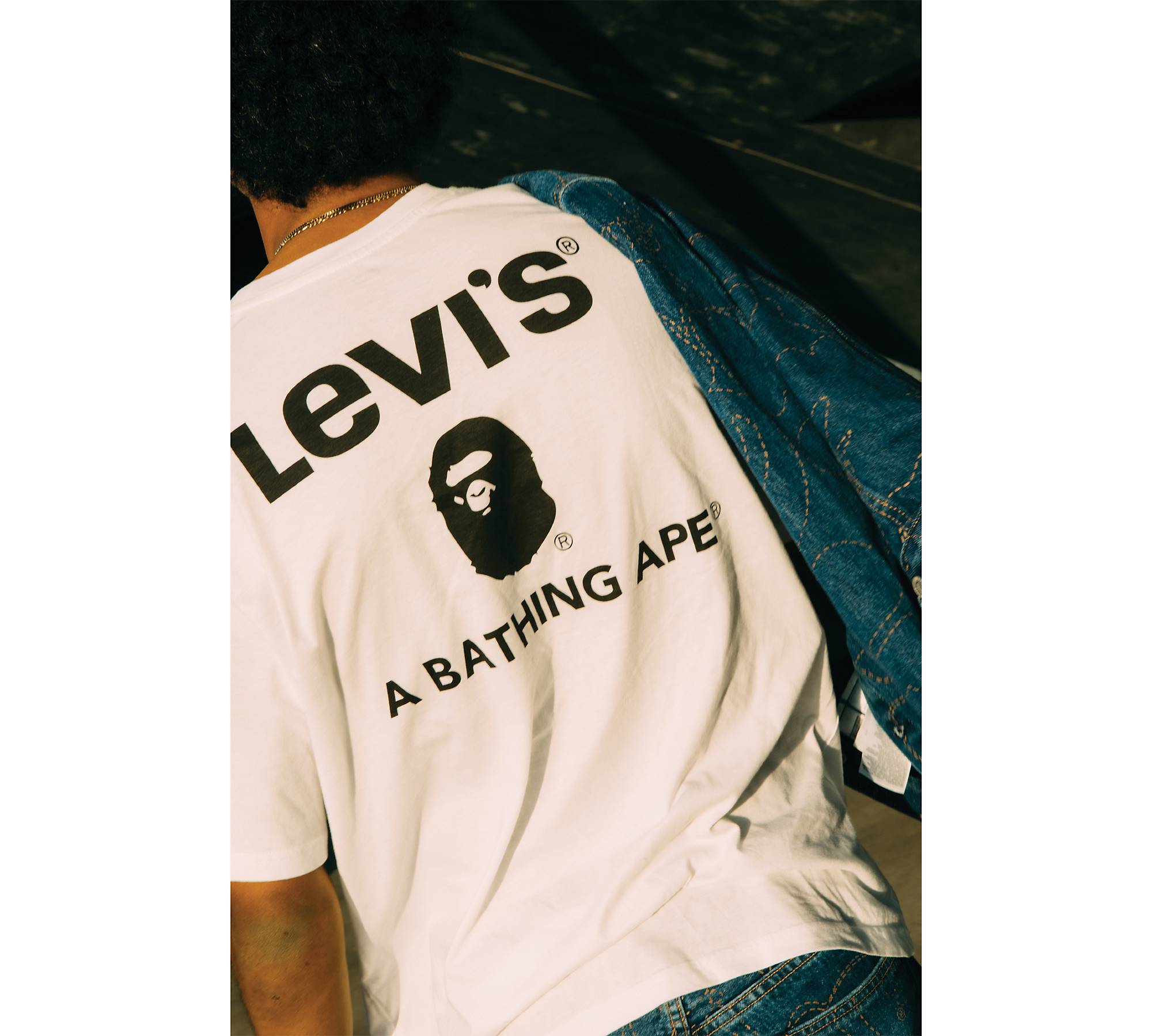 Levi's® X Bape T-shirt - White | Levi's® US
