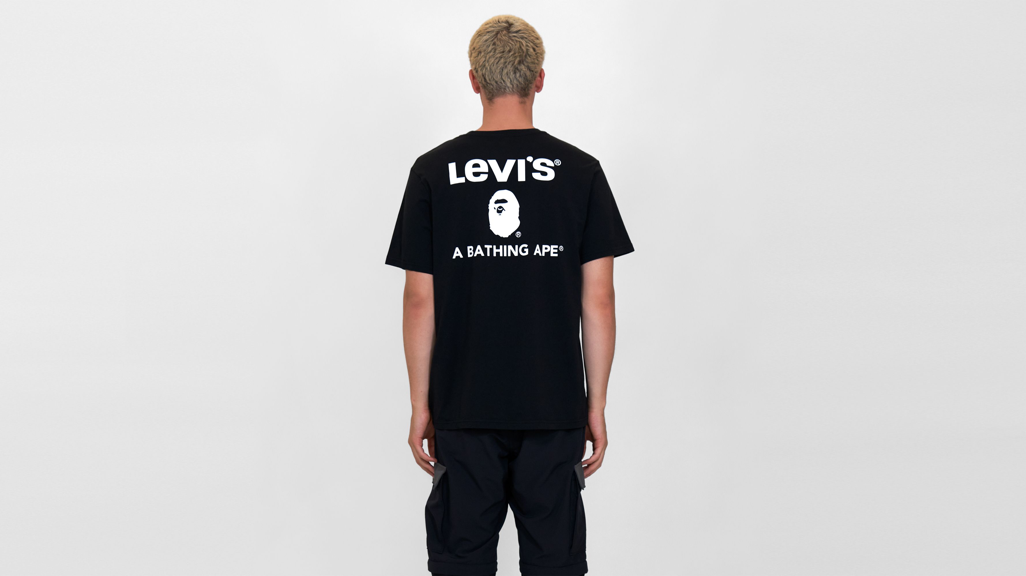 Levi's® X Bape® Graphic Tee - Black | Levi's® GB