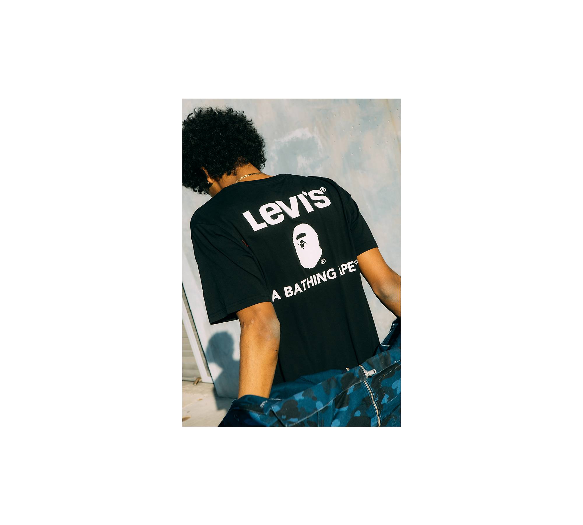 Levi's® X Bape® Graphic Tee - Black | Levi's® GB