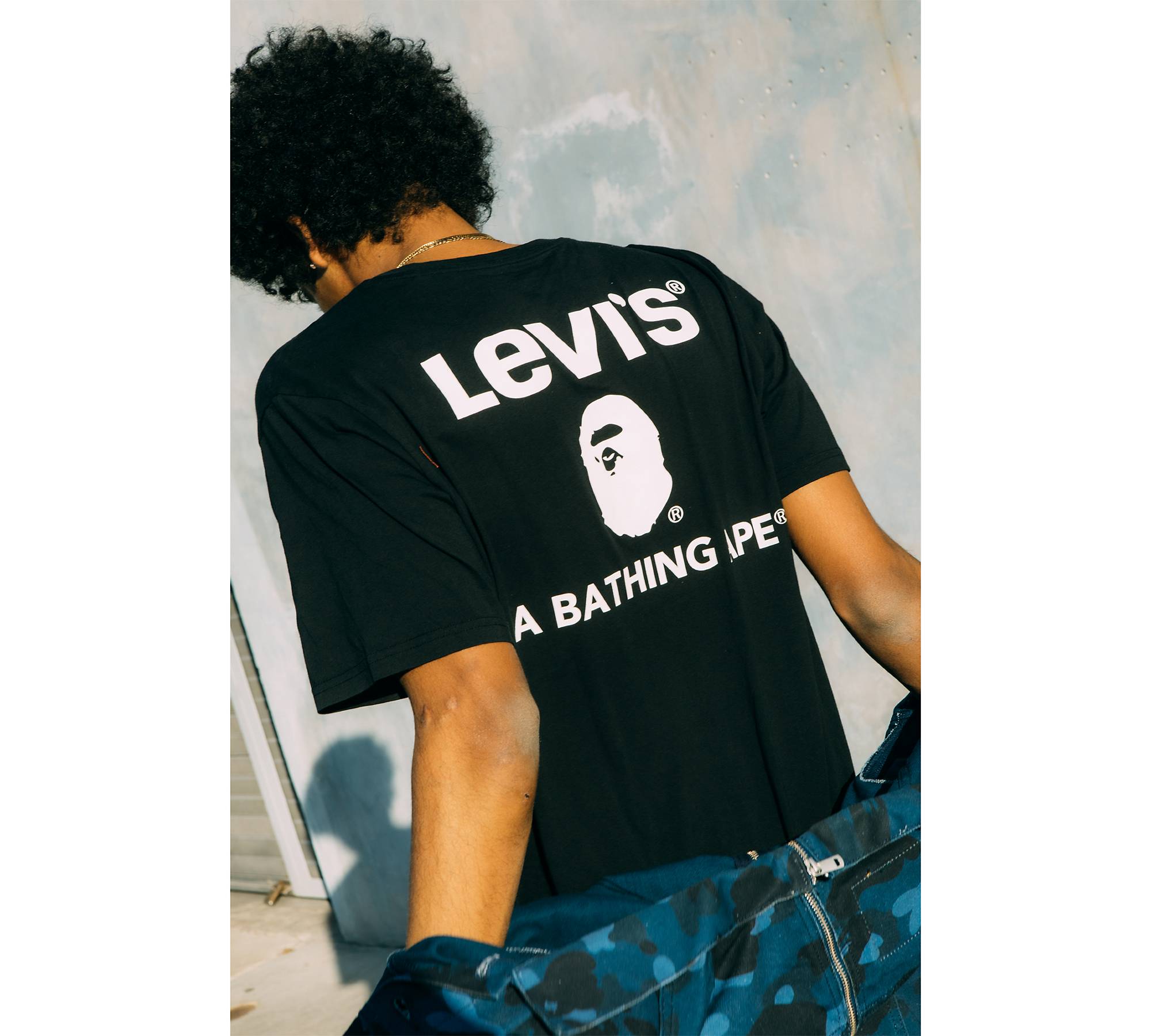 Levi's® X Bape T-shirt - Black | Levi's® US