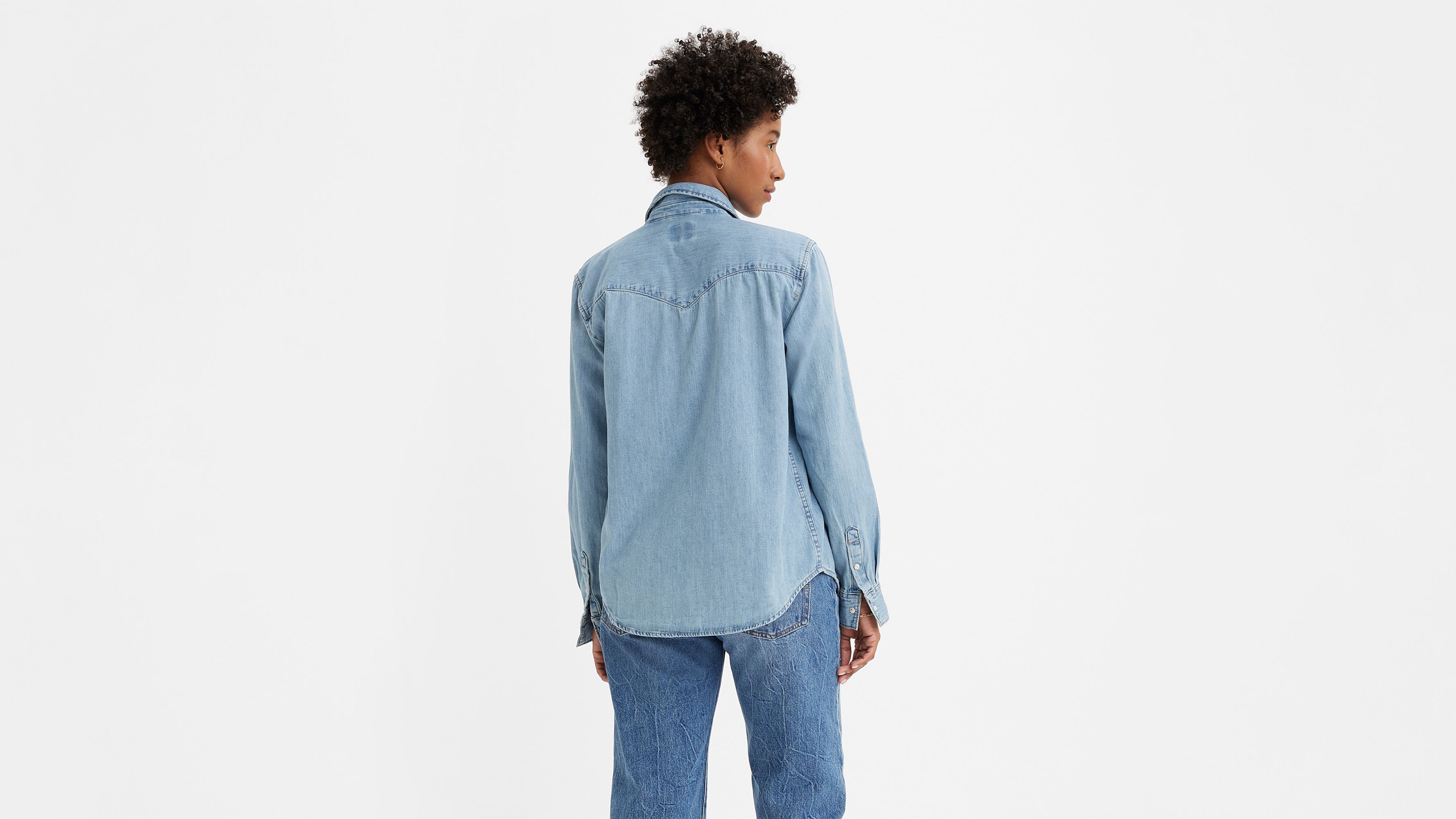 Levi's ultimate hotsell western denim shirt