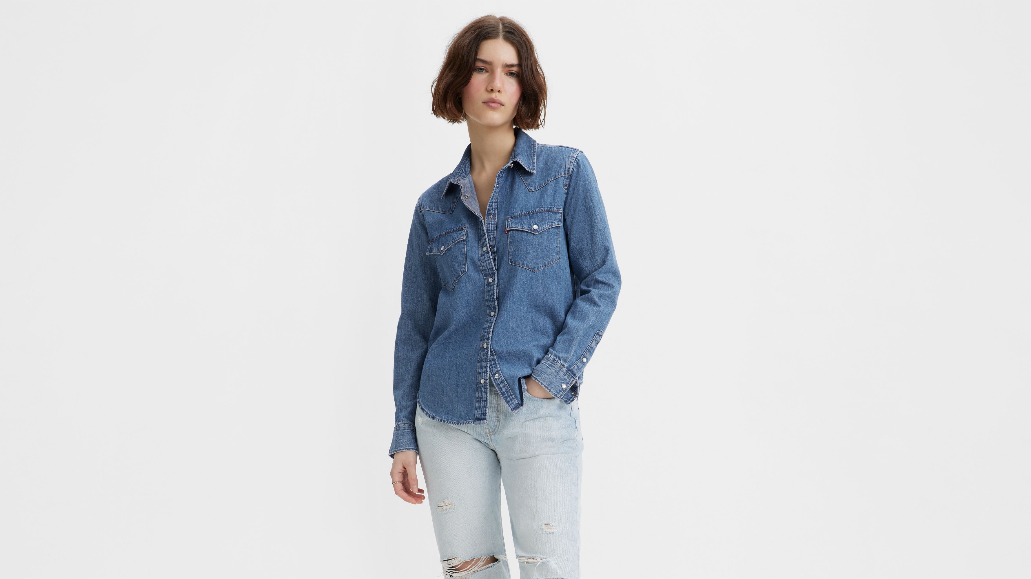 Ultimate Western Denim Shirt - Medium Wash | Levi's® US